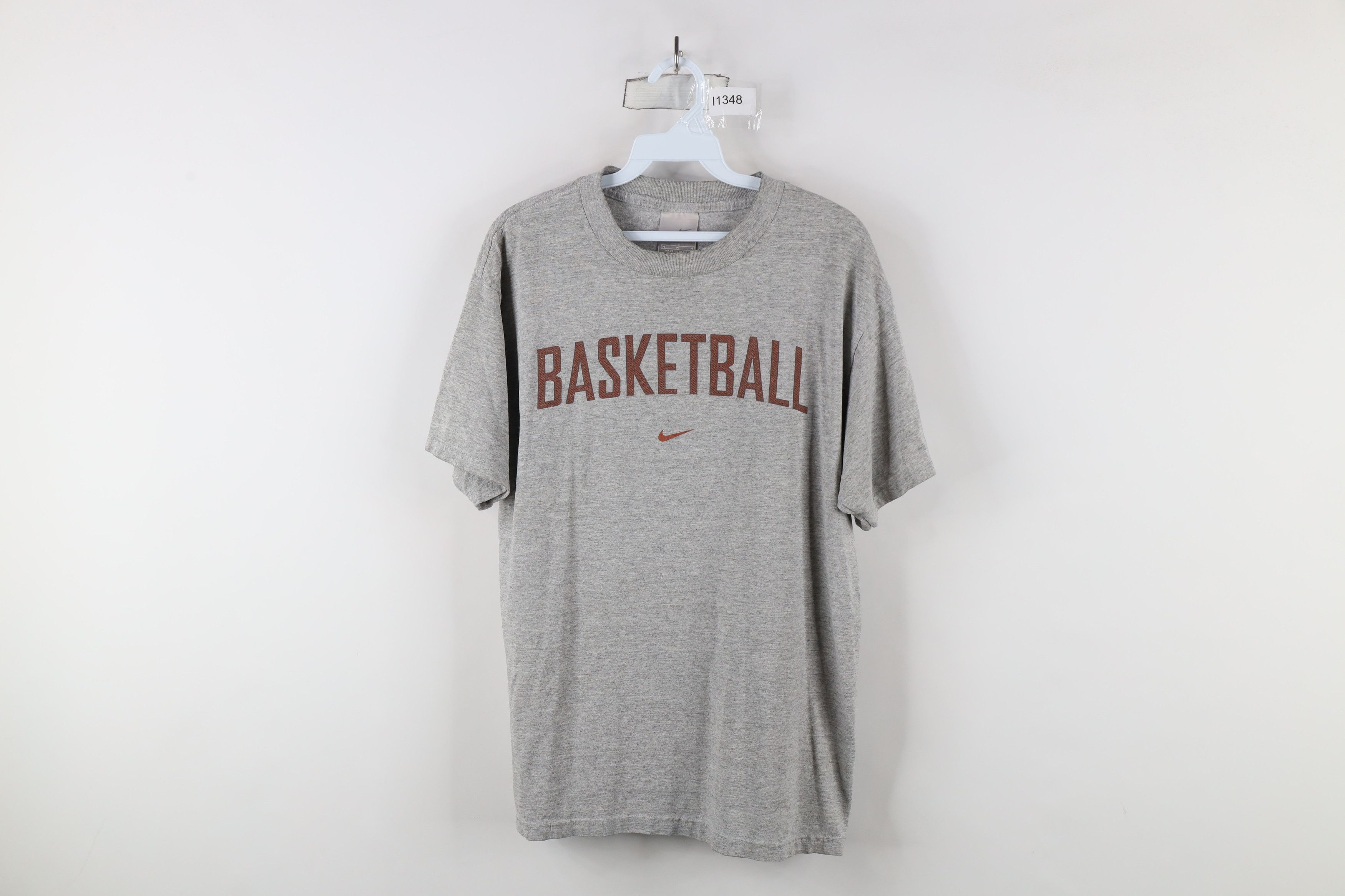 Nike × Vintage Vintage Nike Basketball Travis Scott Center Swoosh T-Shirt Size US M / EU 48-50 / 2 - 1 Thumbnail