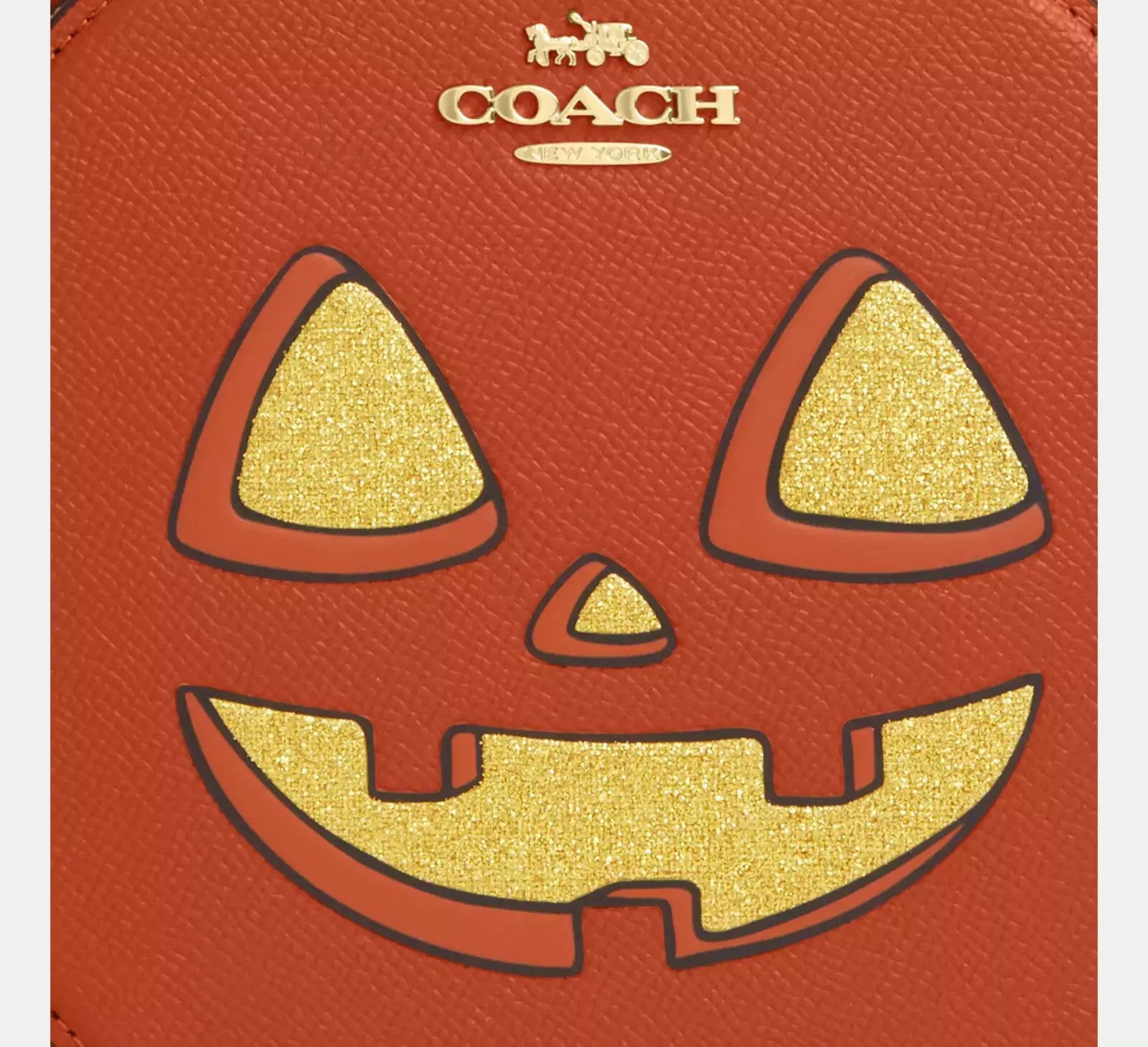 Coach Canteen Crossbody Bag With Halloween Pumpkin Print CW468 Size ONE SIZE - 12 Thumbnail