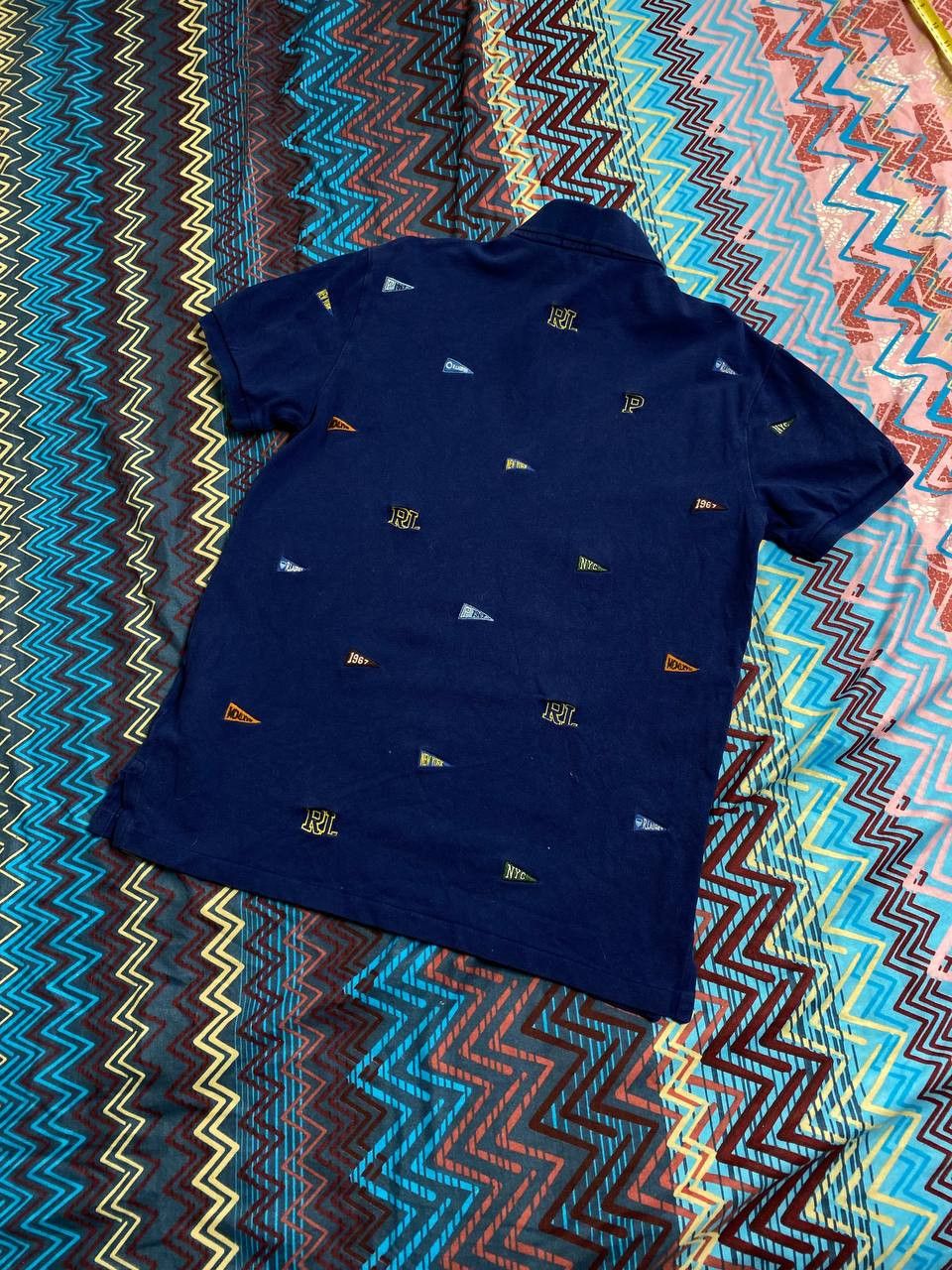 Polo Ralph Lauren × Vintage Polo Ralph Lauren Polo T-Shirt Logo Old Money Y2K Size US S / EU 44-46 / 1 - 7 Thumbnail