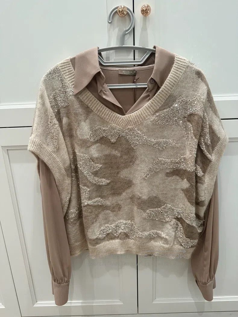 Brunello Cucinelli Brunello Cucinelli Sequined Vest Size S / US 4 / IT 40 - 5 Thumbnail