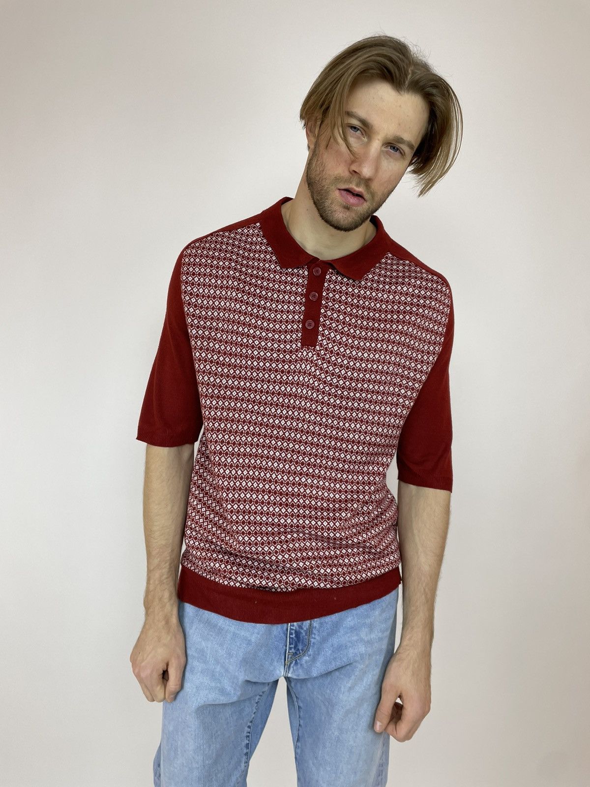 Pierre Cardin Pierre Cardin Paris Knit polo shirt Mens size 2XL Size US XXL / EU 58 / 5 - 5 Thumbnail