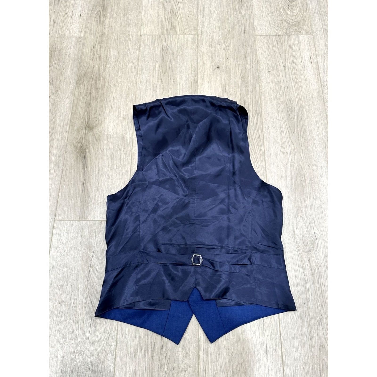 Suitsupply Suitsupply Vest Mens Medium Blue Wool Vitale Barberis Canonico Size 48 Size US M / EU 48-50 / 2 - 5 Thumbnail