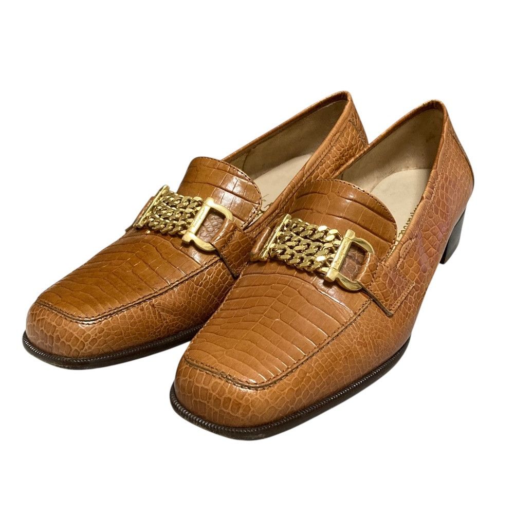 Salvatore Ferragamo Salvatore Ferragamo Salvatore Ferragamo Gancini Leather Loafers Pumps Leather Shoes DUTY FREE for USA Size ONE SIZE - 1 Thumbnail