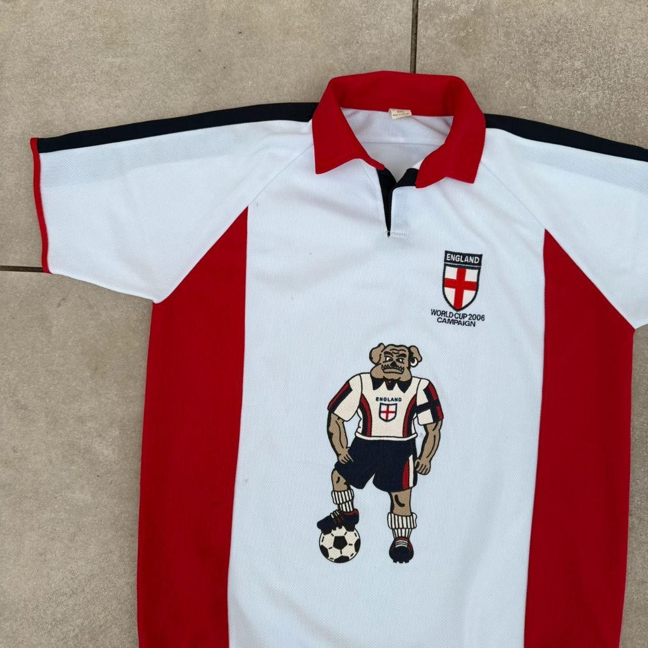 Vintage England Vintage 2006 Souvenir Jersey Football Size US XL / EU 56 / 4 - 4 Thumbnail