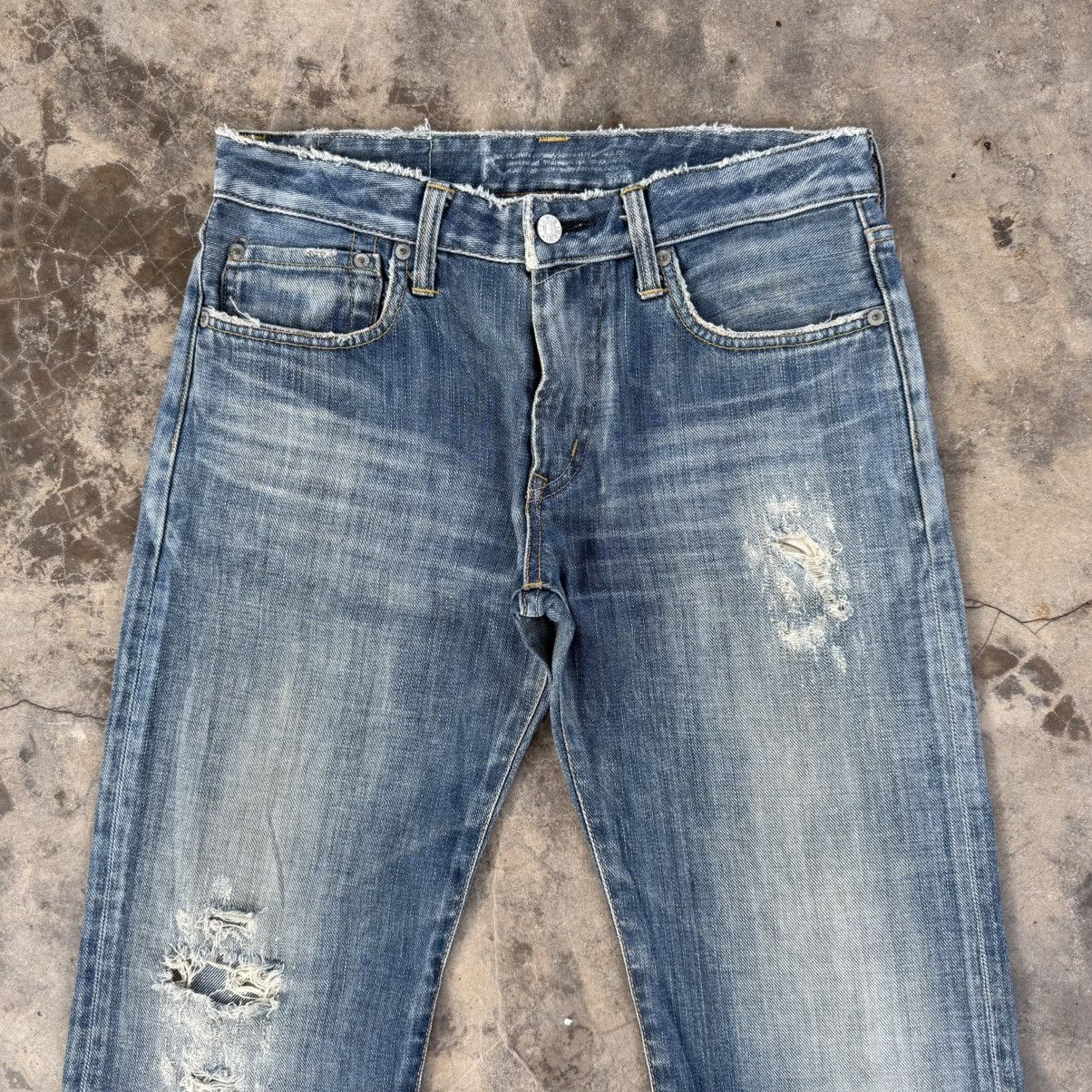 Edwin W30 VINTAGE EDWIN FADED RIPPED JEANS DENIM PANTS Size US 30 / EU 46 - 3 Thumbnail
