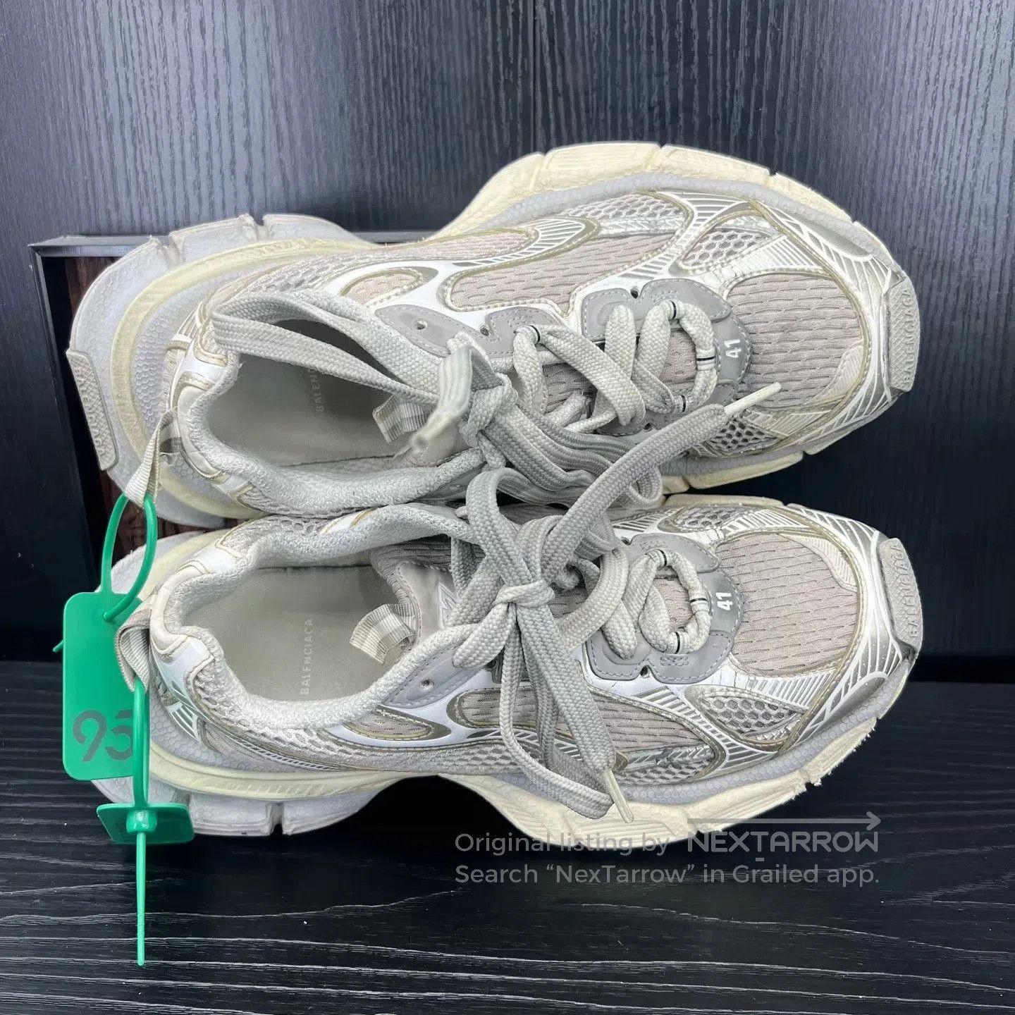 Balenciaga Multi Color Low Top Sneakers Size 8. Size US 8 / EU 41 - 8 Thumbnail