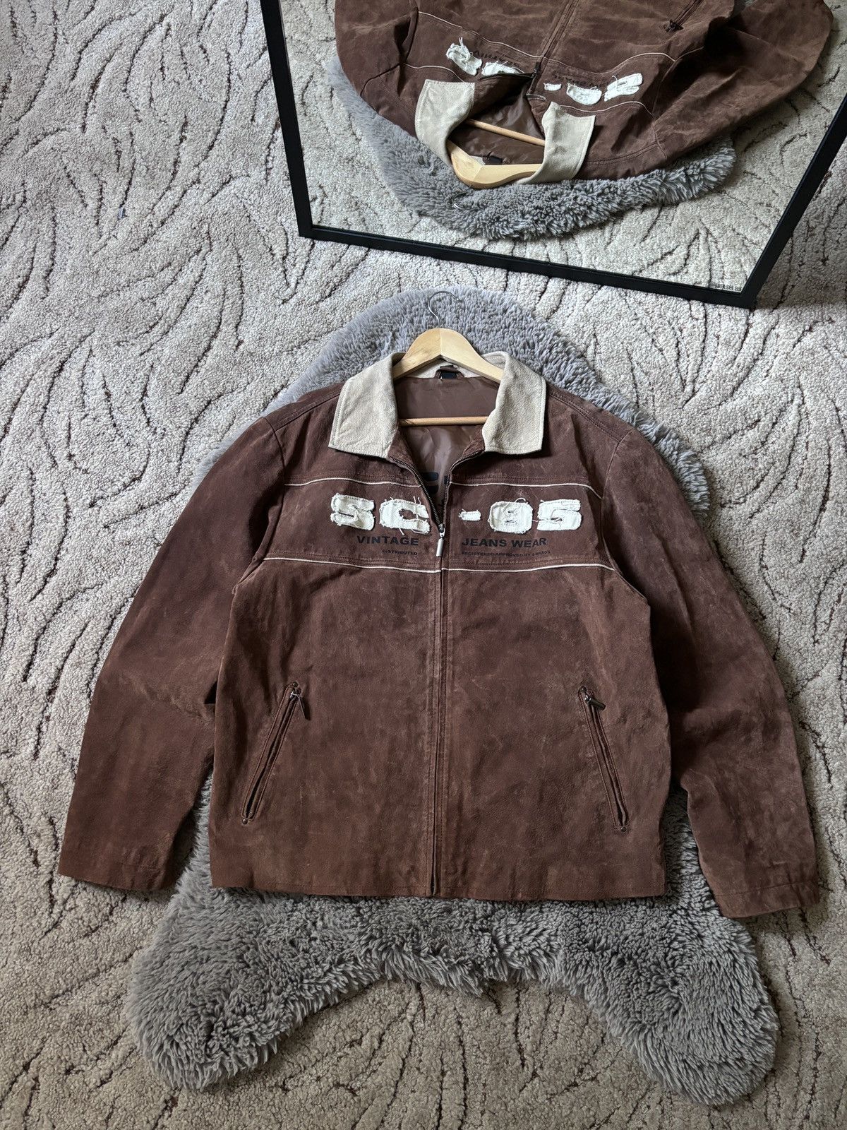 Japanese Brand × Vintage SC-85 Washed Brown Vintage Y2K