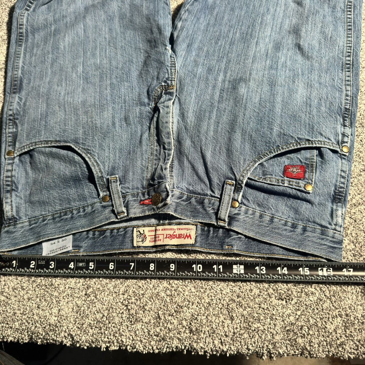 Wrangler Wrangler pbr jeans 34x30 Size US 34 / EU 50 - 8 Thumbnail