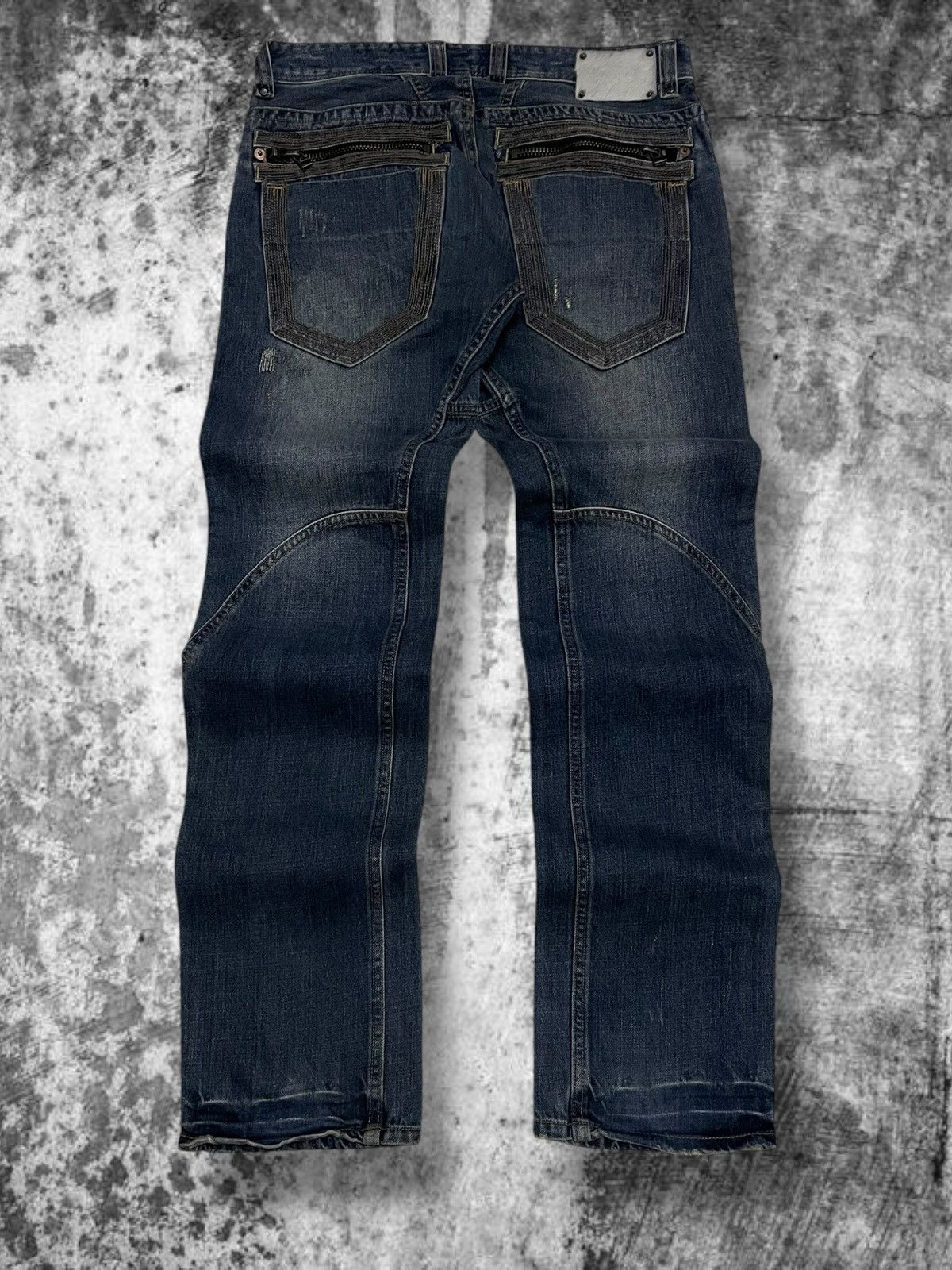 Japanese Brand Vintage Japan Designer 90’s Urban Craft Distressed Denim Size US 32 / EU 48 - 10 Thumbnail