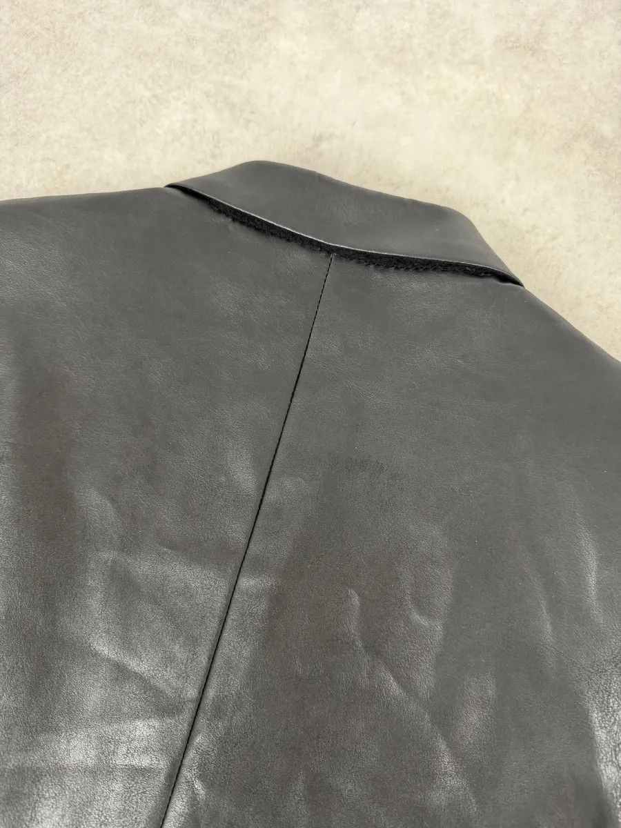 Dior AW2003 Dior PVC Black Luster Obscure Trench Coat by Hedi Slimane Size US M / EU 48-50 / 2 - 7 Thumbnail