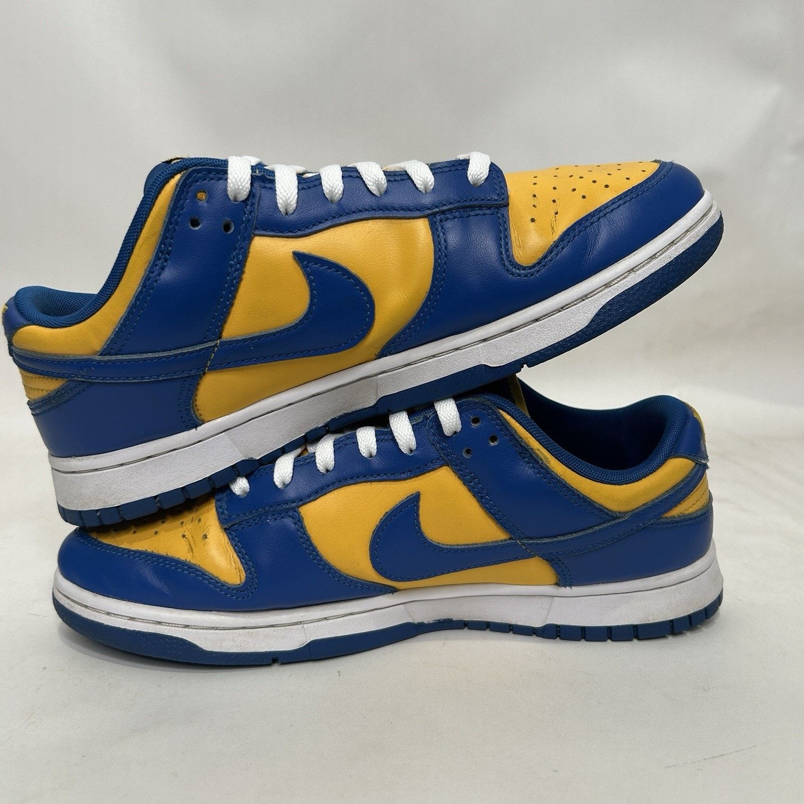 Nike Nike Dunk Low Retro “UCLA/Blue Jay University Gold” Size US 10 / EU 43 - 3 Thumbnail