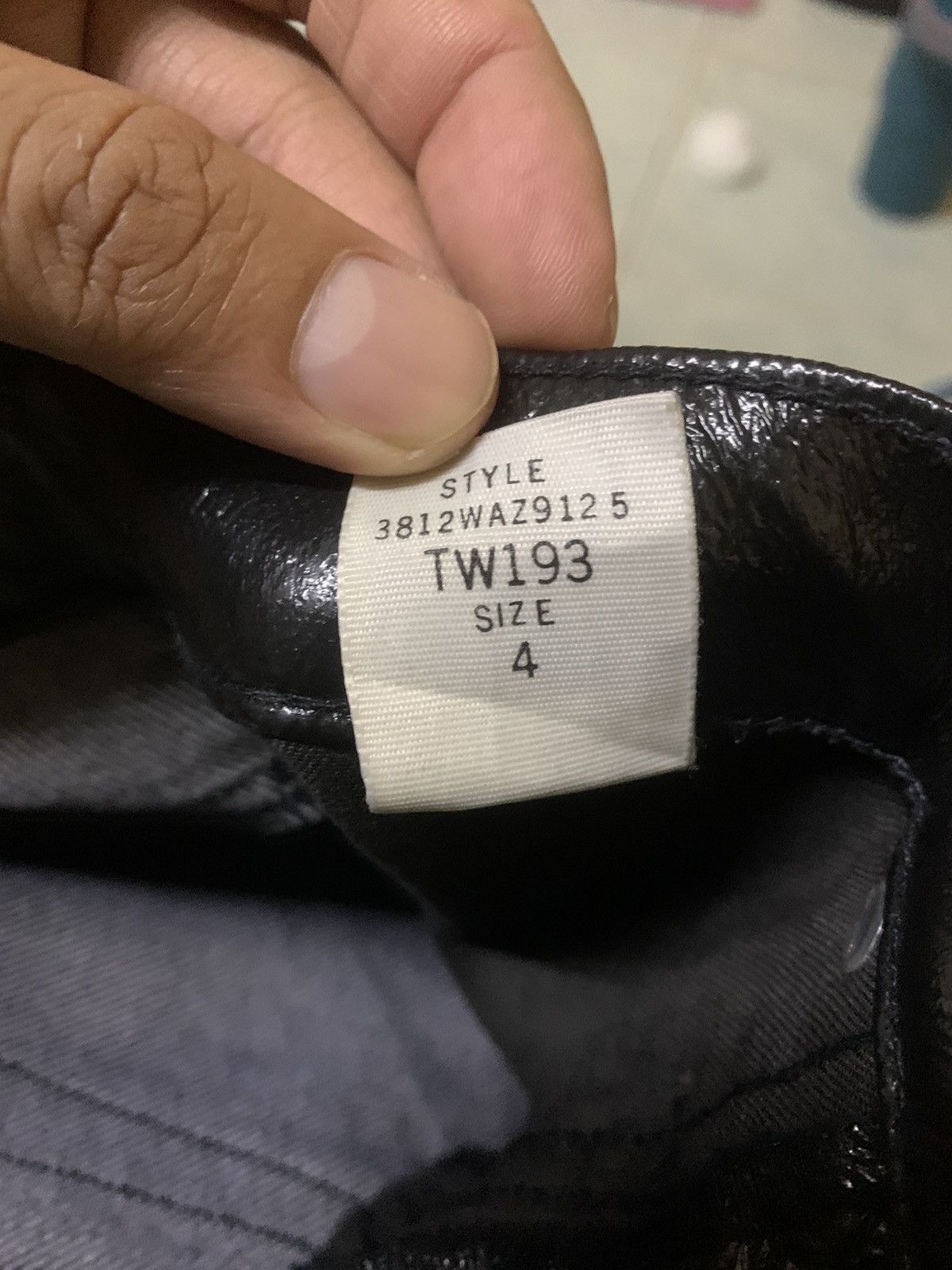 Todd Oldham × Vintage Vintage 90s Todd Oldham Jeans Shiny Rave Size 26" / US 2 / IT 38 - 14 Thumbnail