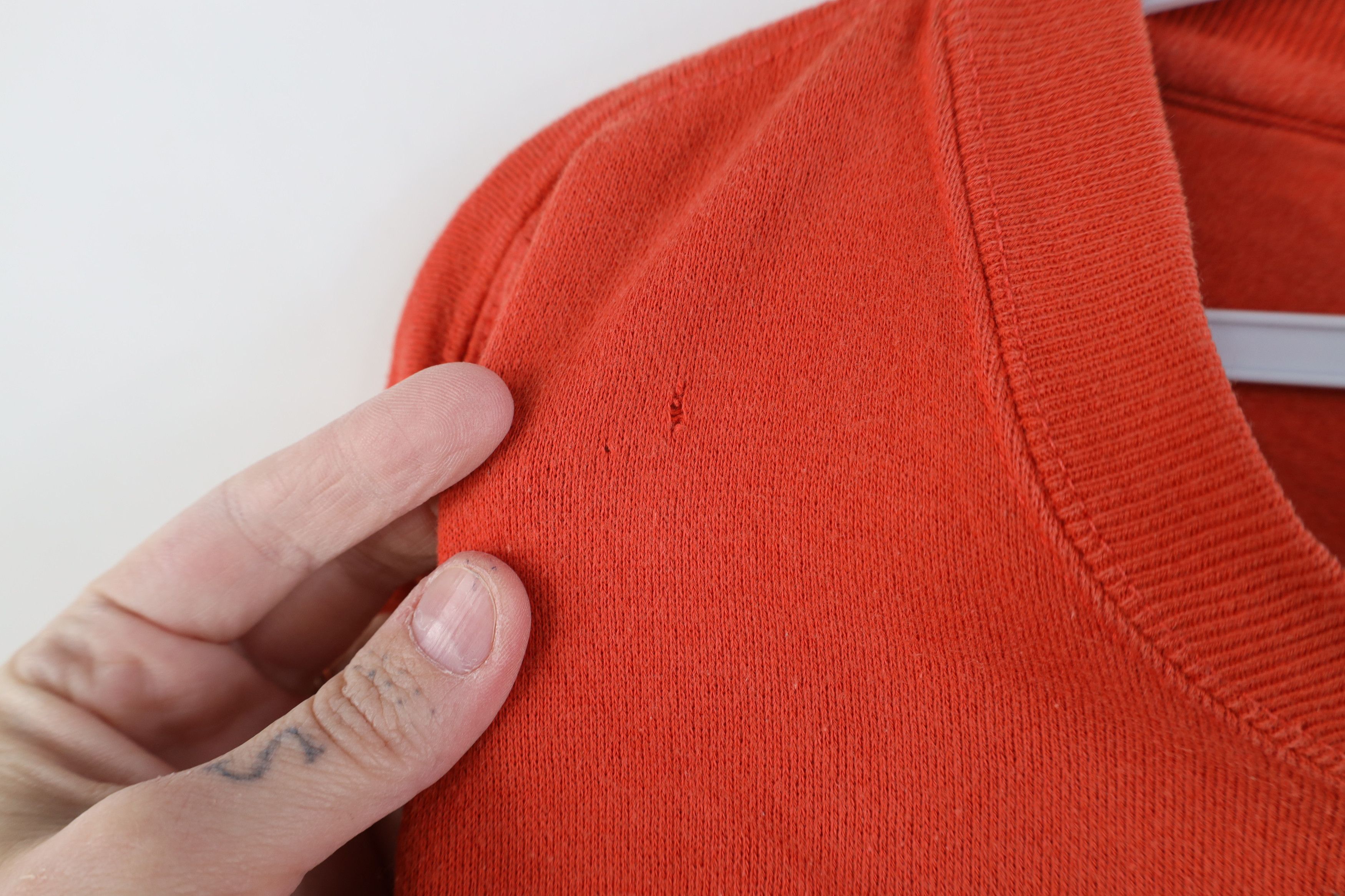 Polo Ralph Lauren Vintage 90s Chaps Ralph Lauren Crewneck Sweatshirt Orange Size US XXL / EU 58 / 5 - 5 Thumbnail