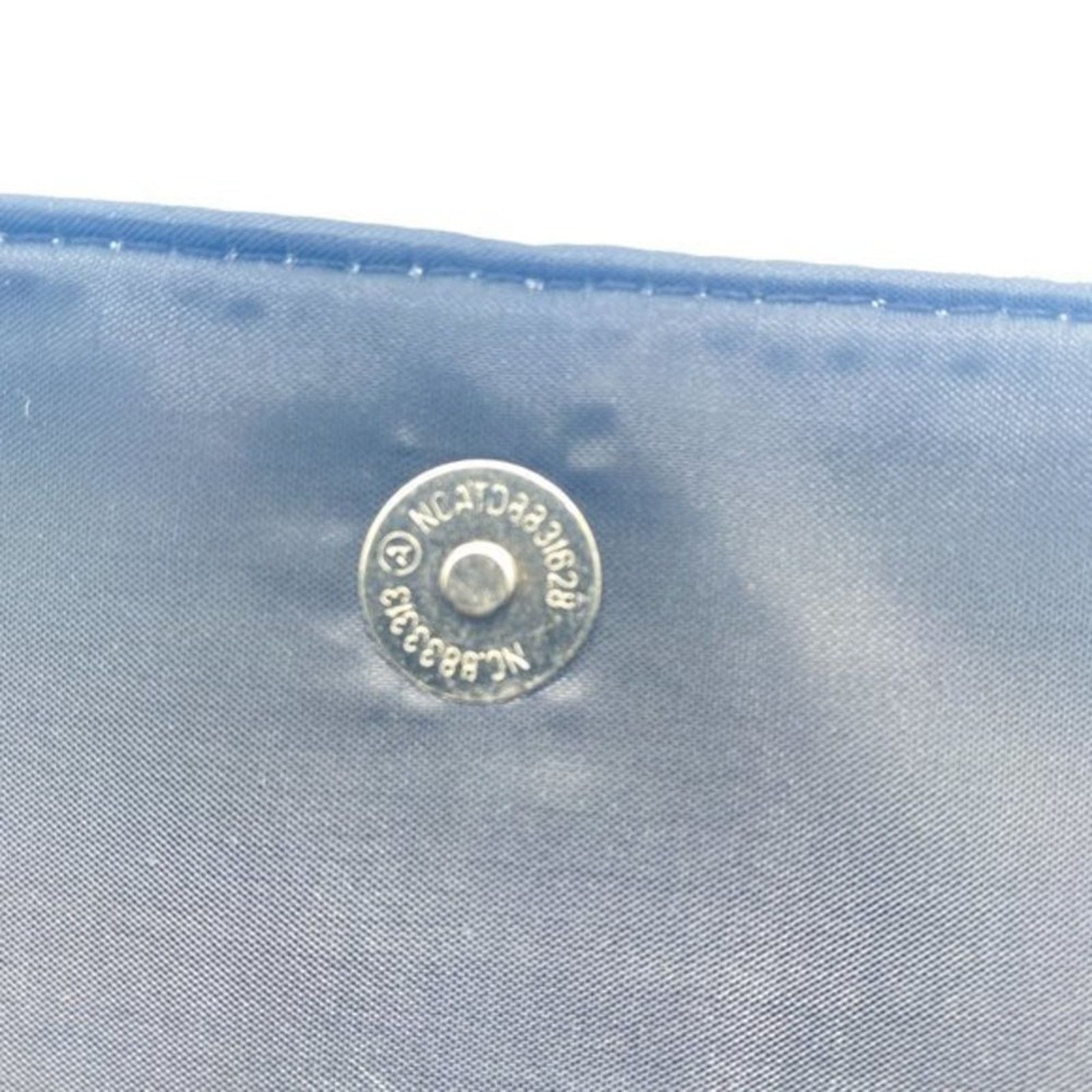Other Lancome Silver Metallic Woven Snap Button Wallet Purse Size ONE SIZE - 5 Thumbnail