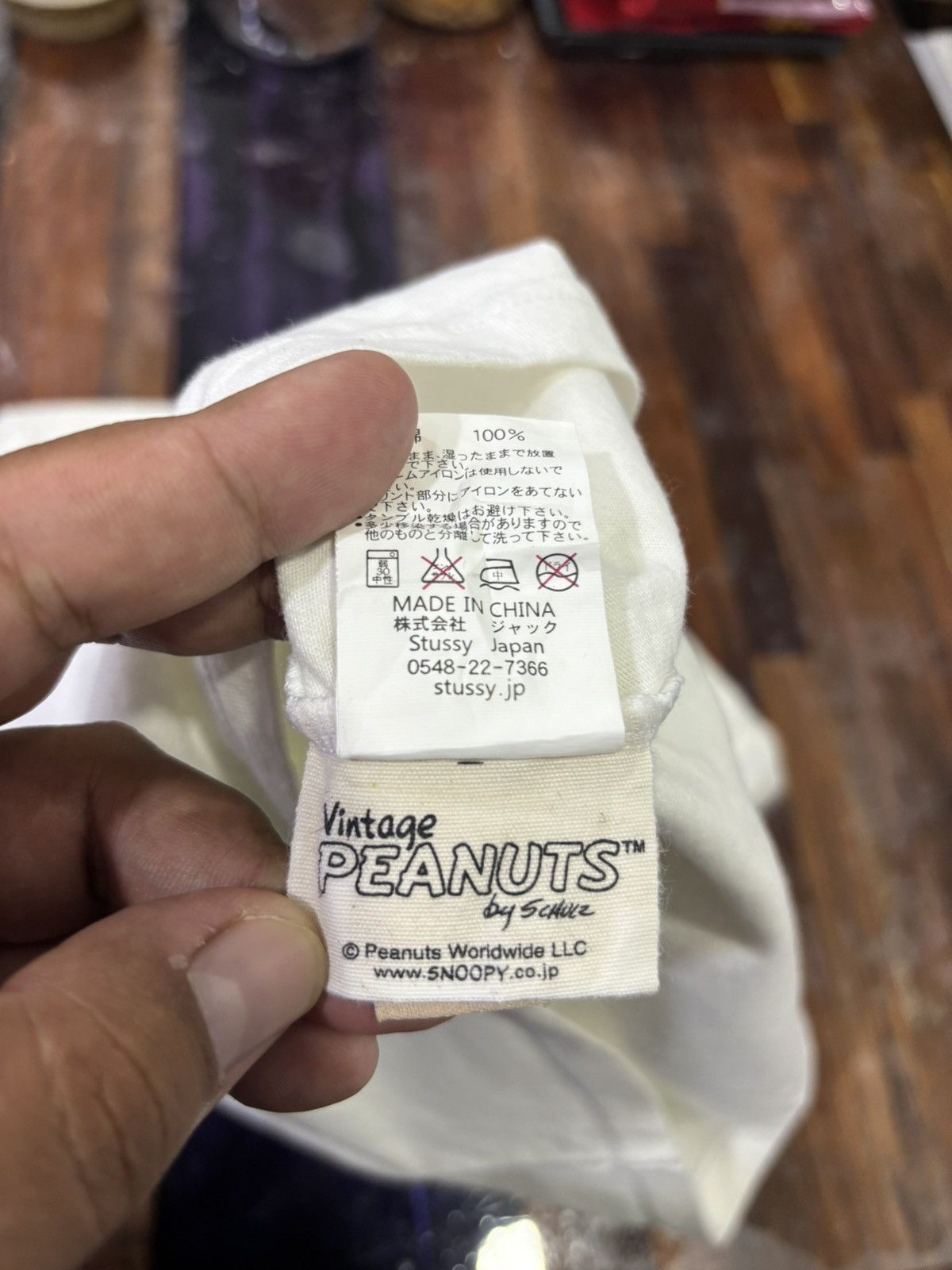 Other Stussy x Peanuts Kids Tshirt Size US XL / EU 56 / 4 - 8 Thumbnail