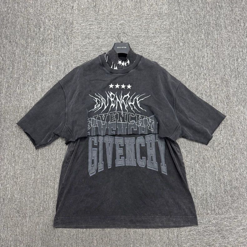 Givenchy Givenchy Size50 Double Layer Patchwork Tweed Casual Pants Size US 29 - 1 Thumbnail