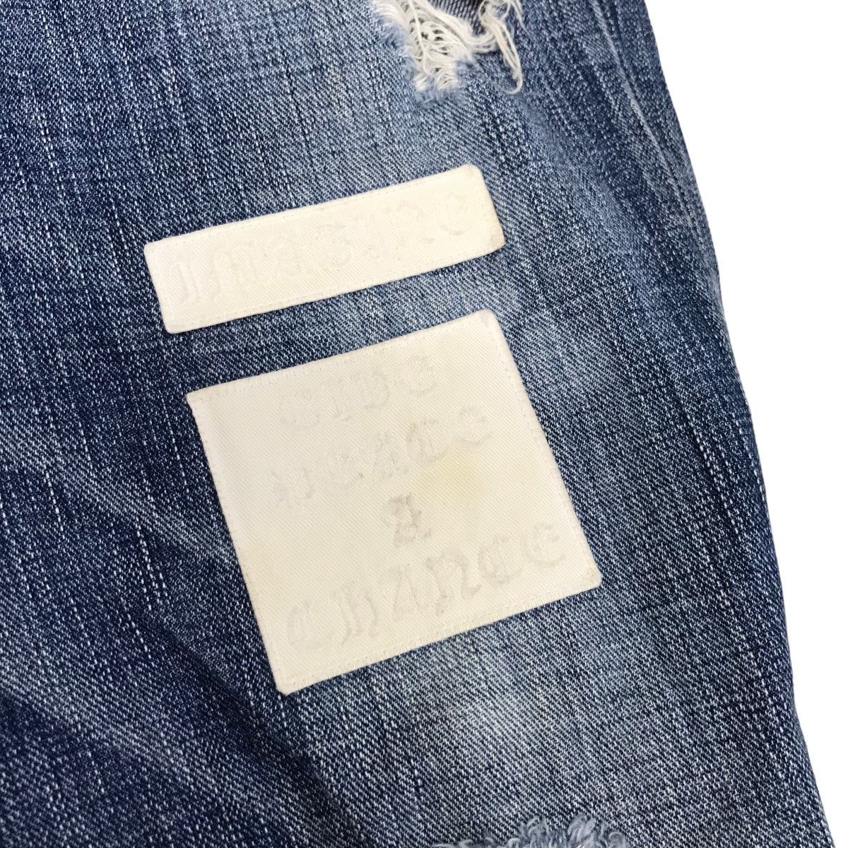 Number (N)ine Number (N)ine 04AW Damage processing denim pants Size US 32 / EU 48 - 7 Thumbnail
