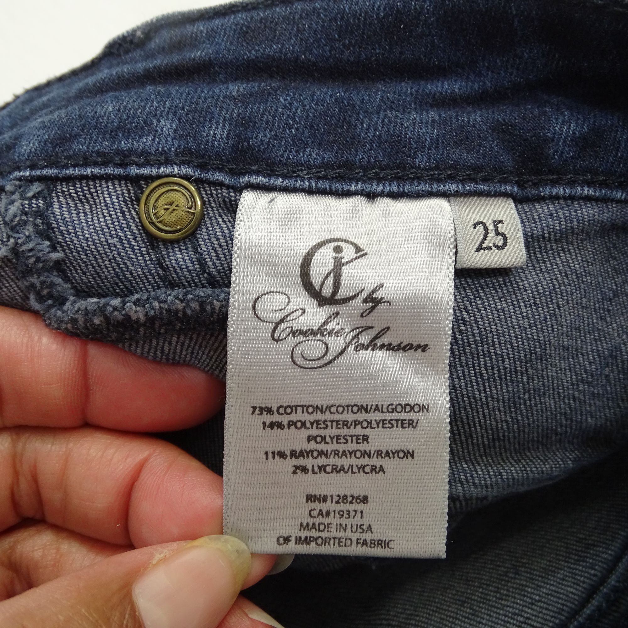 Other Cj By Cookie Johnson Denim Joy Leggings Jeggings Size 25 Size 25" / US 0 / IT 36 - 7 Thumbnail
