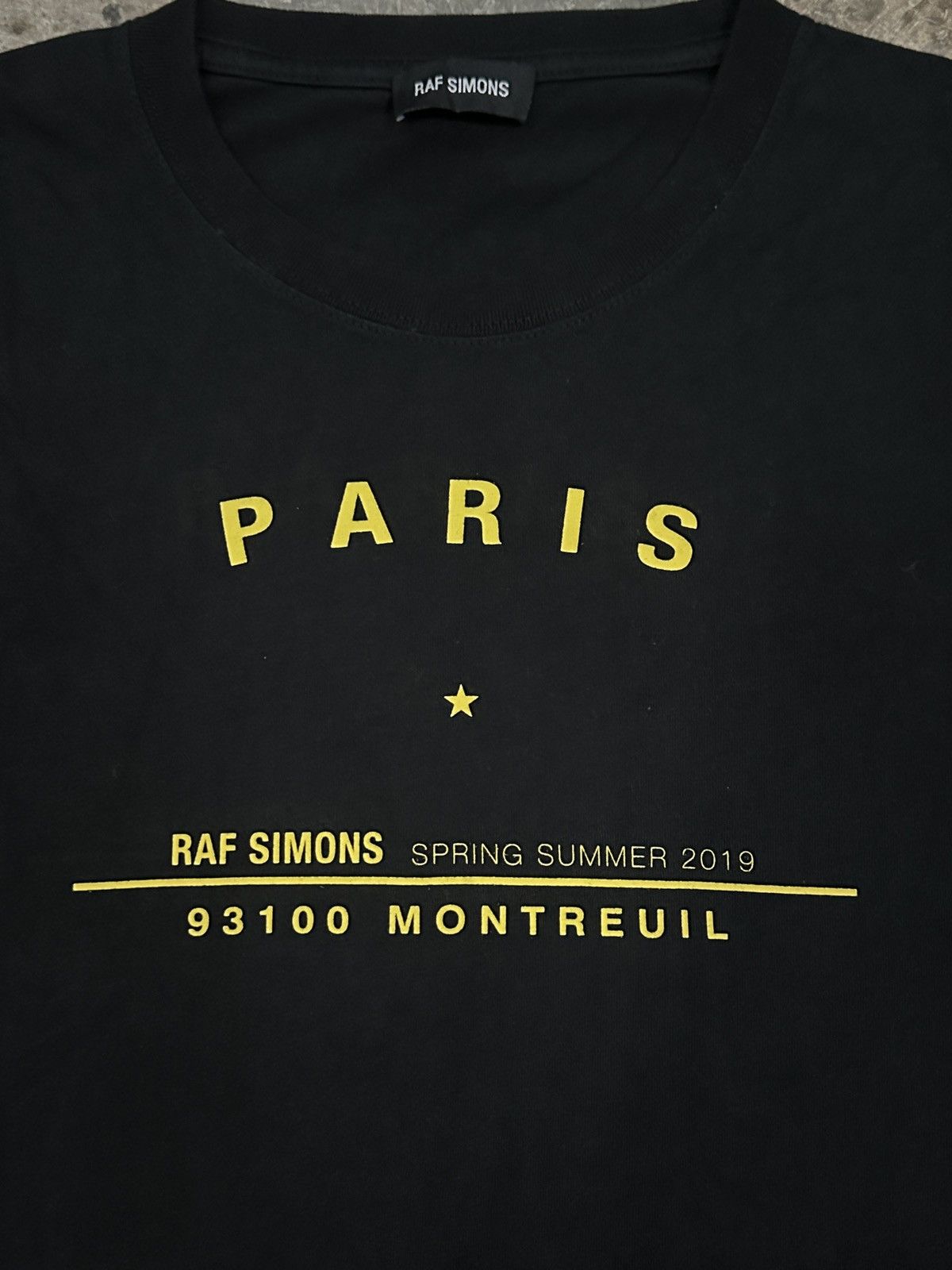 Raf Simons RARE SS19 RAF SIMONS TEE Size US M / EU 48-50 / 2 - 3 Thumbnail