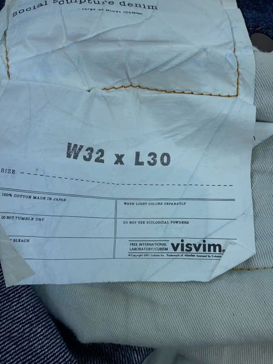 Visvim Straight Leg High Rise Denim Jeans Size US 30 / EU 46 - 4 Thumbnail