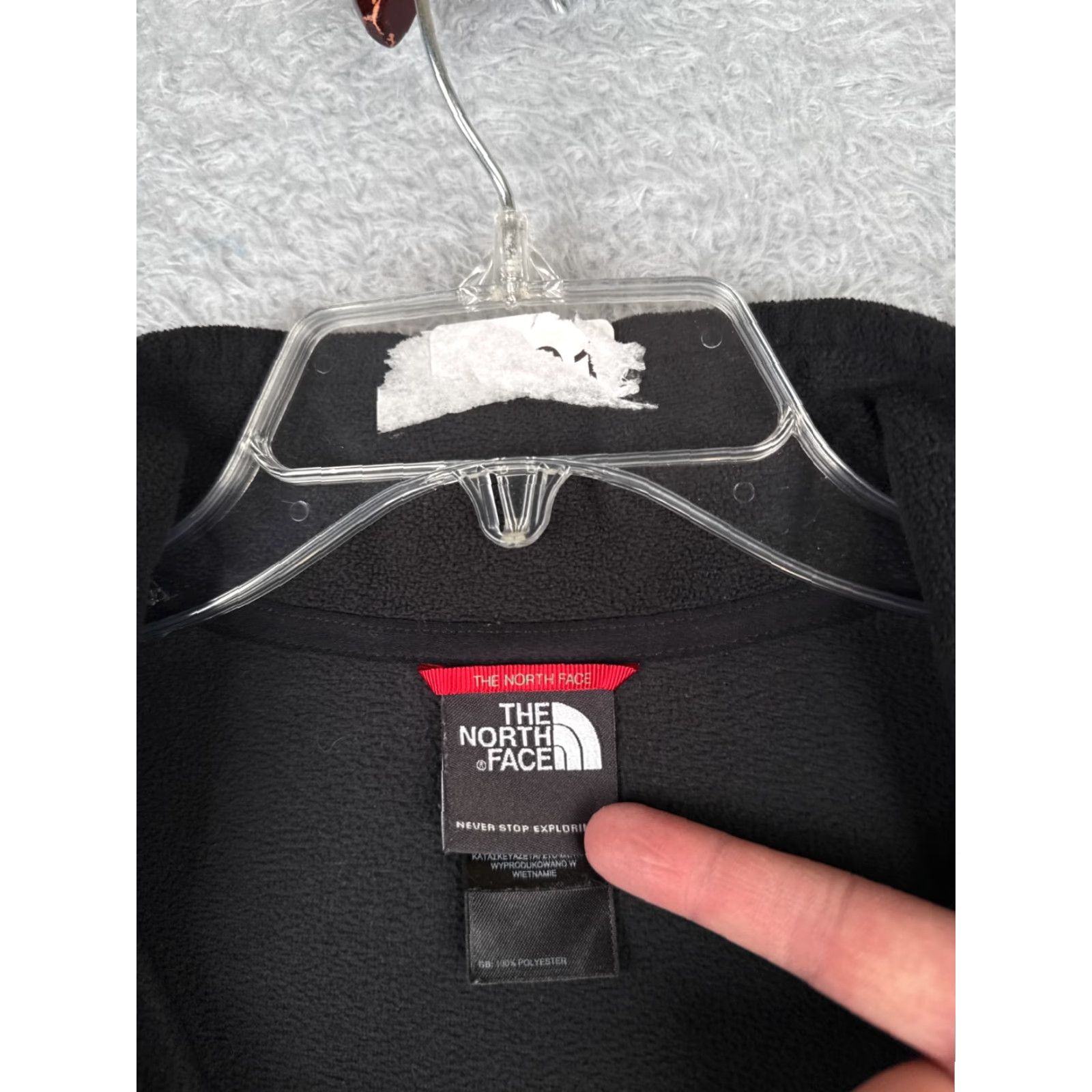 The North Face VINTAGE? No, not vintage. The North Face Sweater Mens Large Black 1/4 Zip Polyester Fleece Mock Neck Size US L / EU 52-54 / 3 - 7 Thumbnail