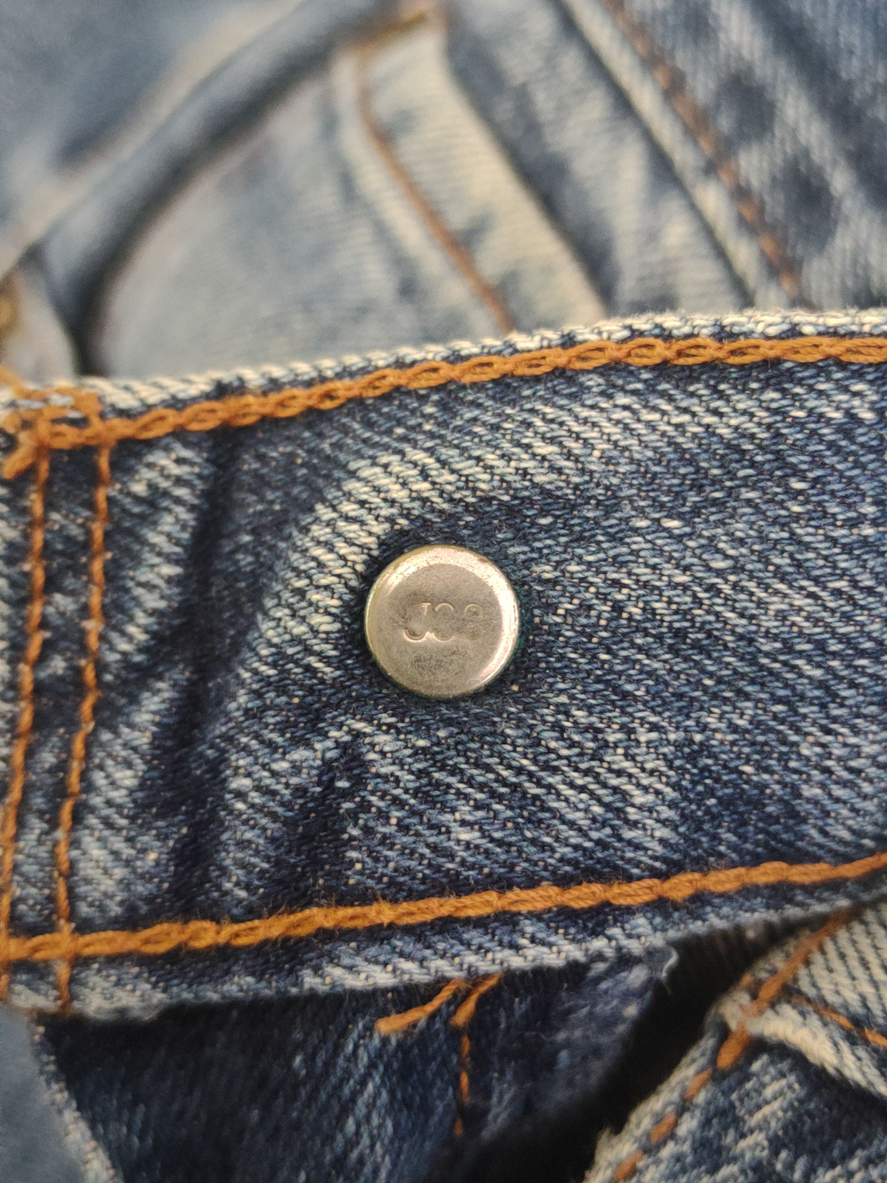 Levi's DL 503 Levi's Blue Distressed Ripped Denim Jeans #1639 Size US 30 / EU 46 - 14 Thumbnail