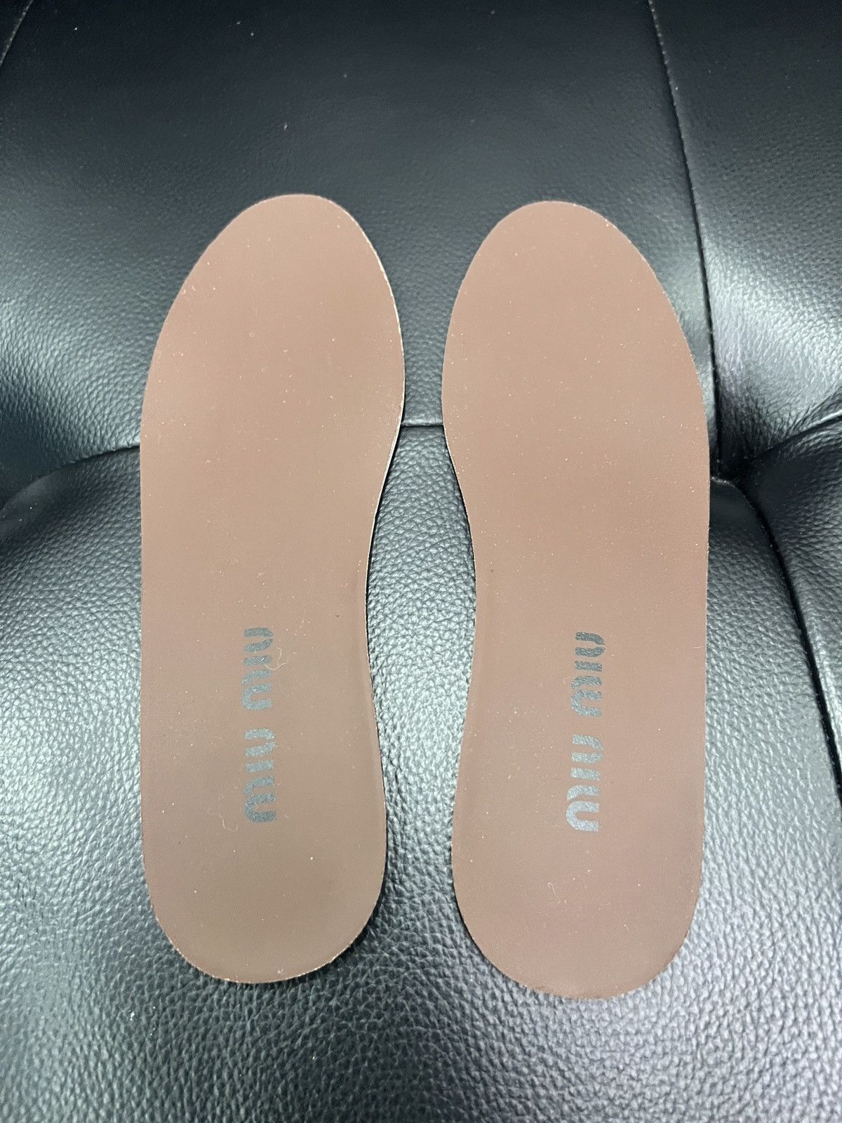 Miu Miu Miu Miu SS26 Plume Distressed Leather Sneakers Size US 6.5 / IT 36.5 - 20 Thumbnail