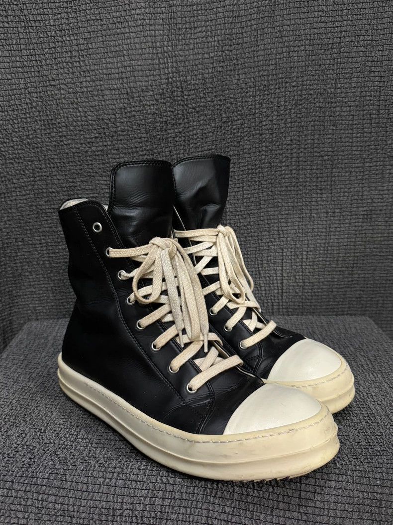Rick Owens Rick Owens Classic Black and White Coated Big Converse sho Size US 9 / EU 42 - 2 Thumbnail