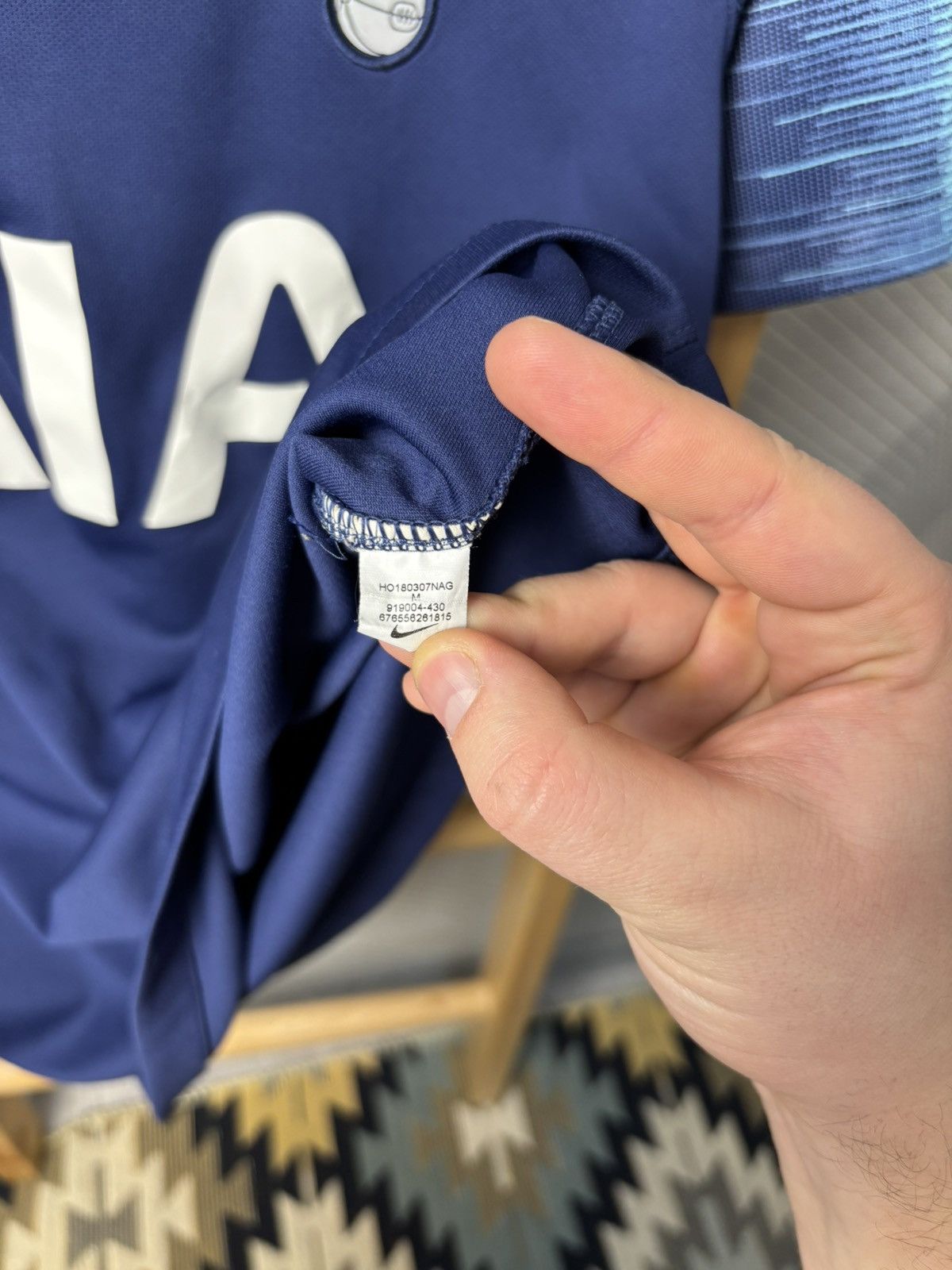 Nike Nike Tottenham Hotspur 2018 2019 Away Football Jersey Size US M / EU 48-50 / 2 - 9 Thumbnail