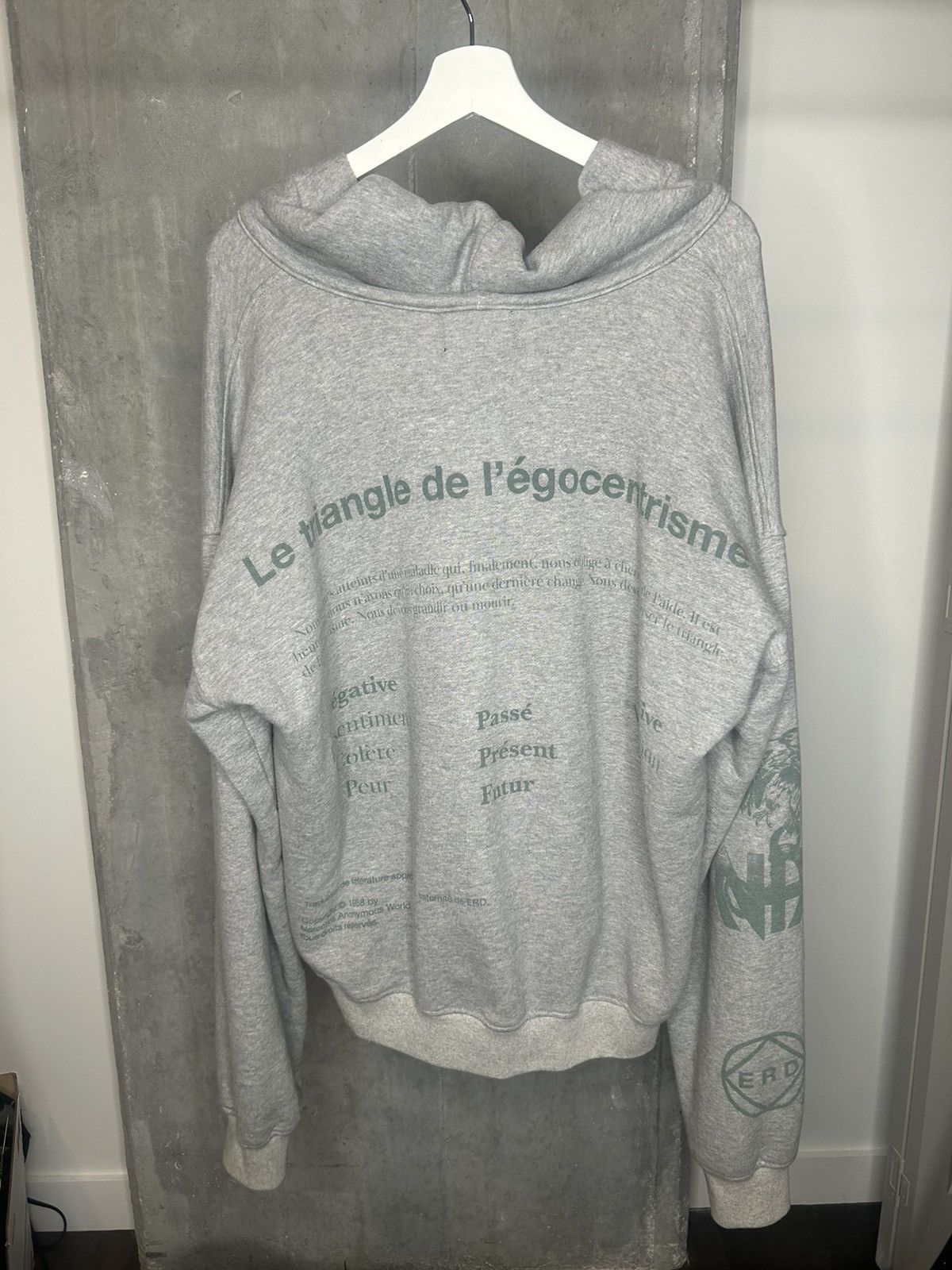 Enfants Riches Deprimes GRAIL FRENCH NA Le Triangle de L’egocentrisme HOODIE SOLD Size US S / EU 44-46 / 1 - 1 Thumbnail