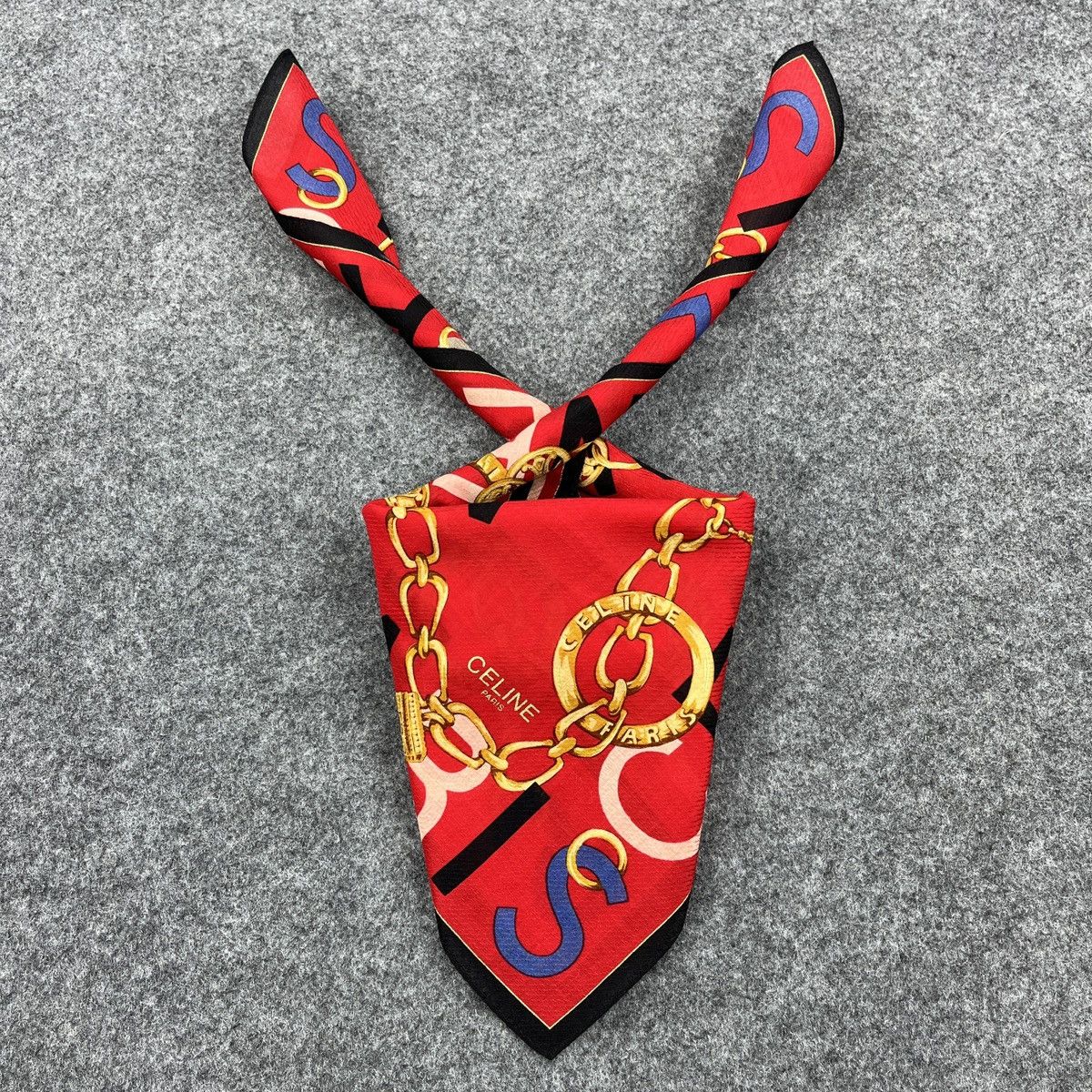 Celine Celine Handkerchief / Bandana / Neckerchief B1824 Size ONE SIZE - 4 Thumbnail