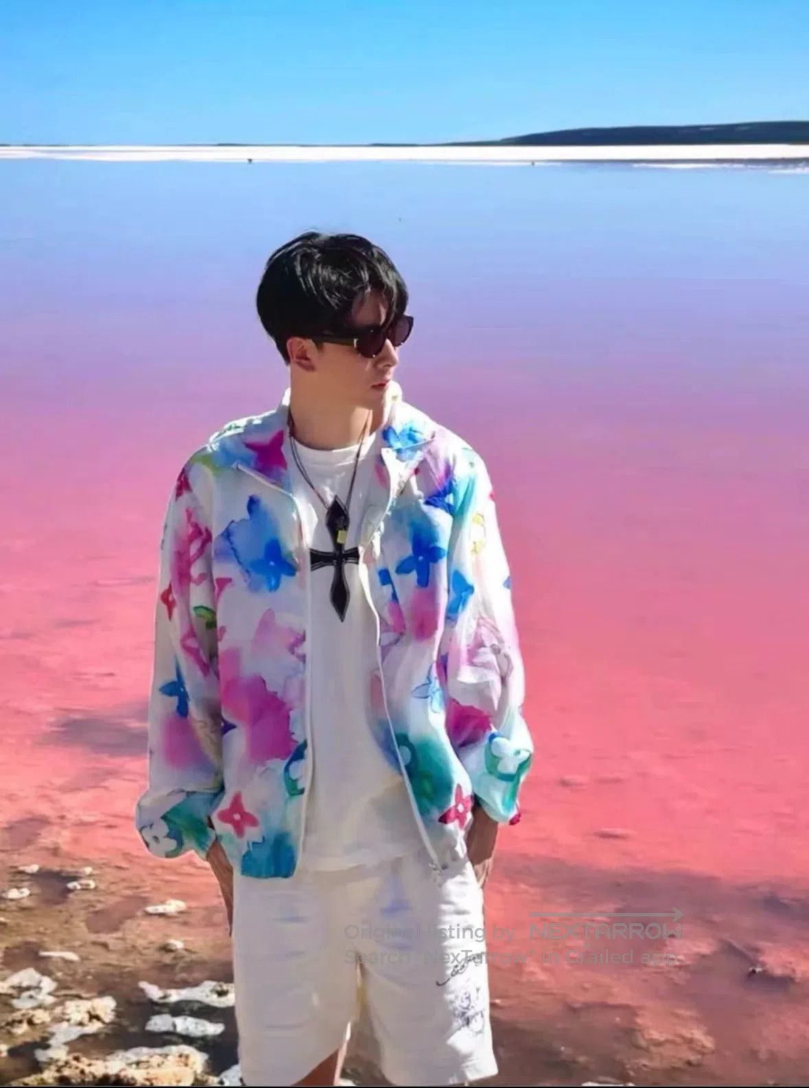 Louis Vuitton Louis Vuitton SS21 Ink Print Windproof Jacket. Size US M / EU 48-50 / 2 - 8 Thumbnail