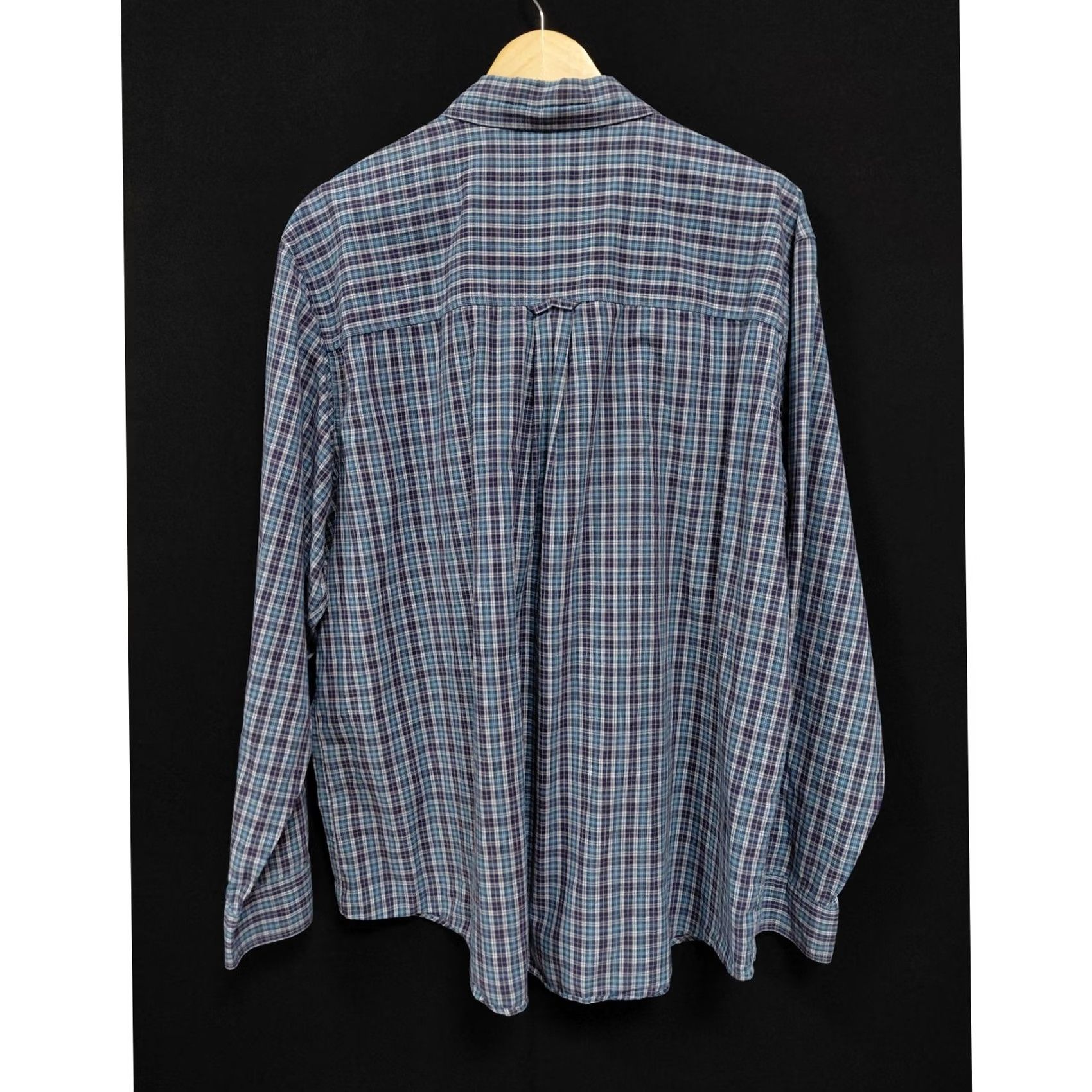 Chaps VINTAGE CHAPS EST. 1978 Plaid Shirt Blue Long Sleeve Button-Up Size XXL Men's Size US XXS / EU 40 - 2 Thumbnail
