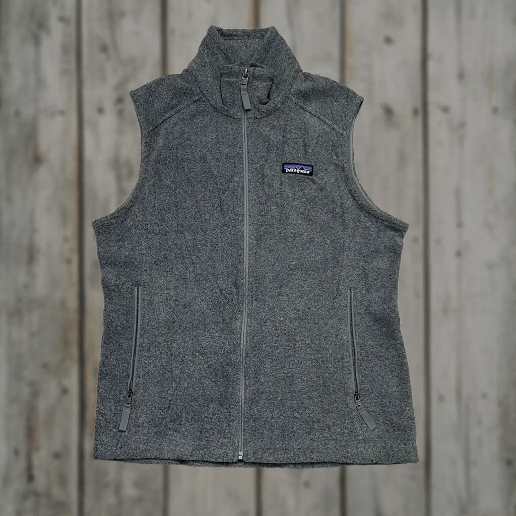 Patagonia Patagonia Synchilla Womens S Vest Full Zip Heathered Black Nickel 23015 Size S / US 4 / IT 40 - 1 Thumbnail