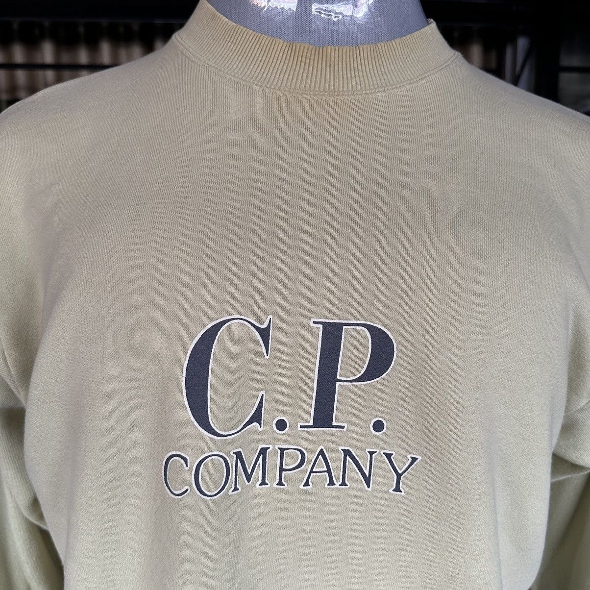 C.P. Company C.P Company Big Logo Crewneck Sweatshirt Size US L / EU 52-54 / 3 - 2 Thumbnail