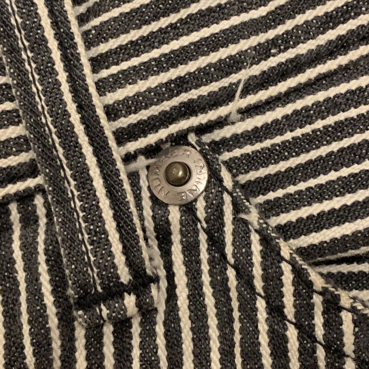 Number (N)ine Number (N)ine 2001AW “Standards” Hickory Grunge Denim Size US 31 - 5 Thumbnail