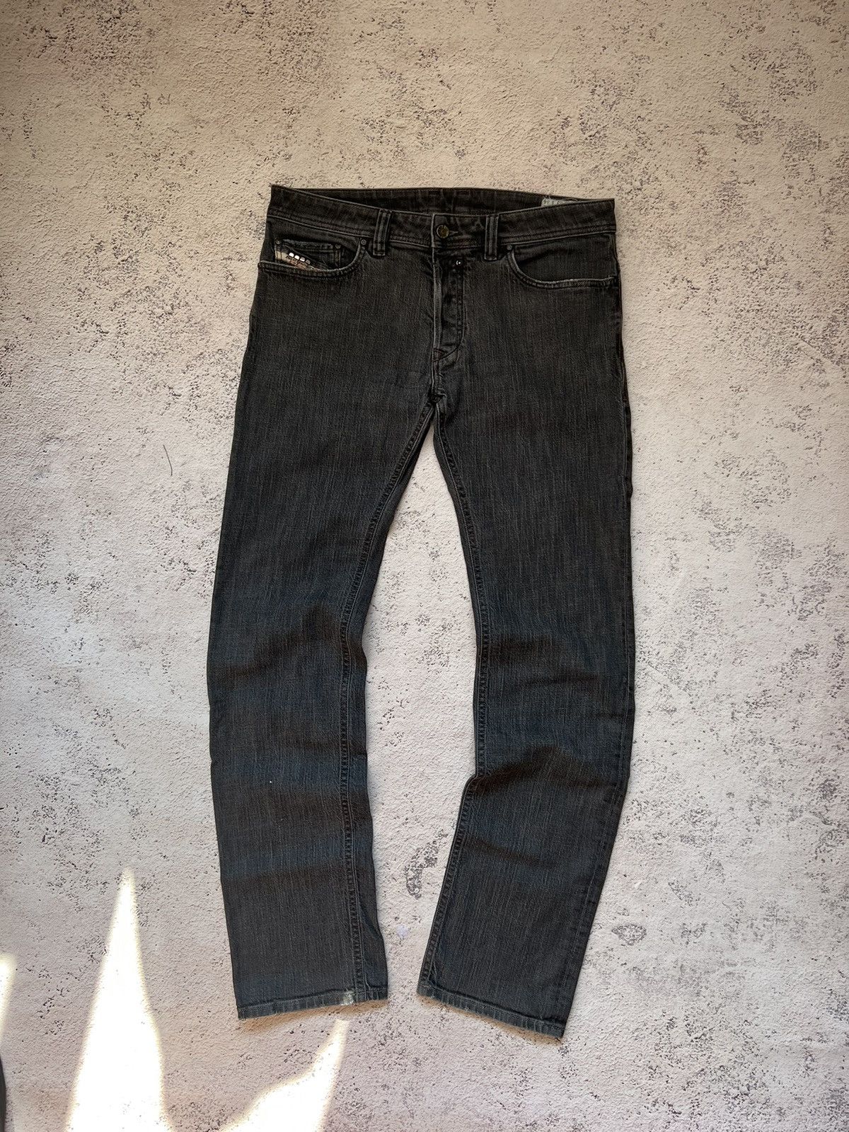 Diesel × Vintage Vintage Y2K Diesel Denim Jeans Size US 33 - 2 Thumbnail