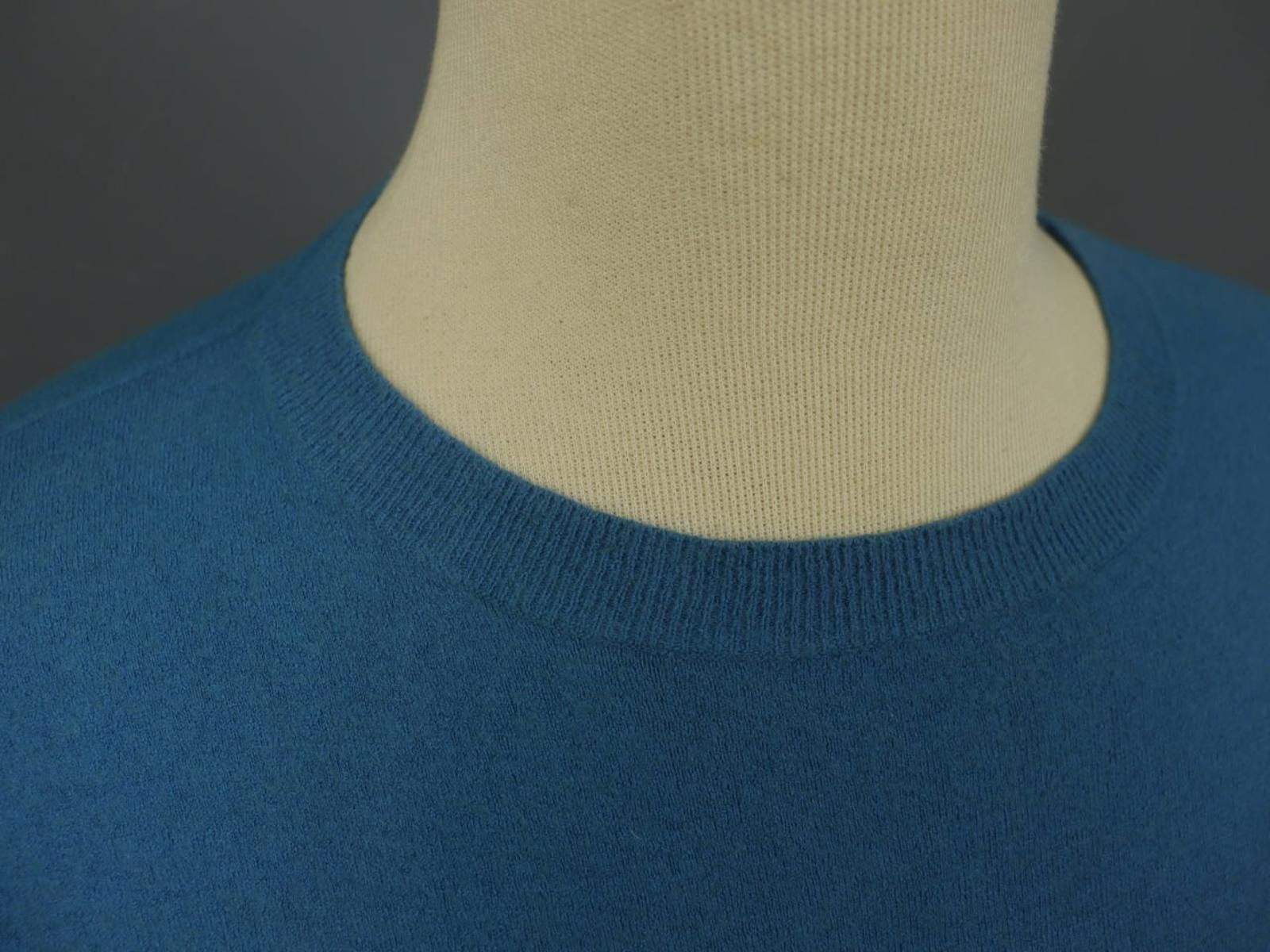 Maison Margiela MM6 Maison Margiela Blue Pullover Sweater Size L Size L / US 10 / IT 46 - 11 Thumbnail