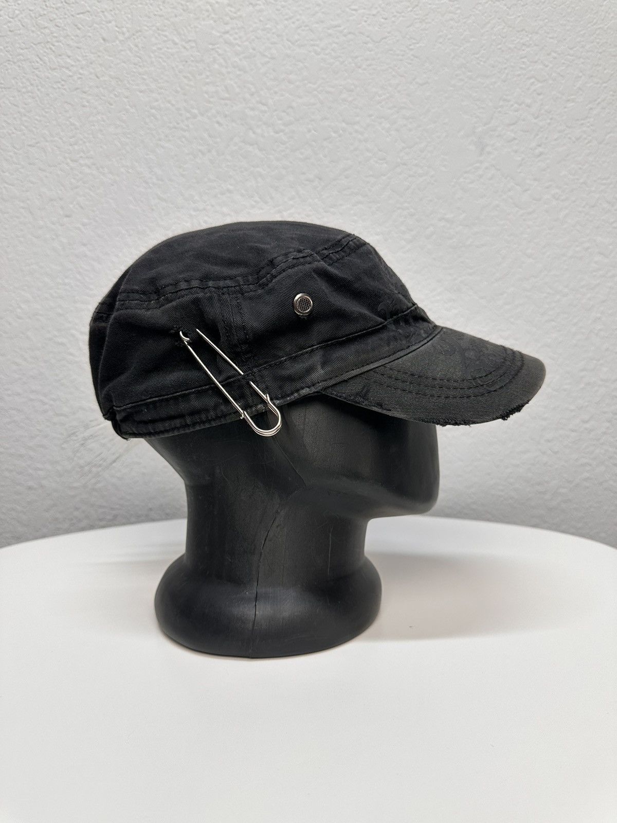 If Six Was Nine Japan Vintage Ifsixwasnine knit hat Lgb fur Rabbit Cap Goose Size ONE SIZE - 2 Thumbnail