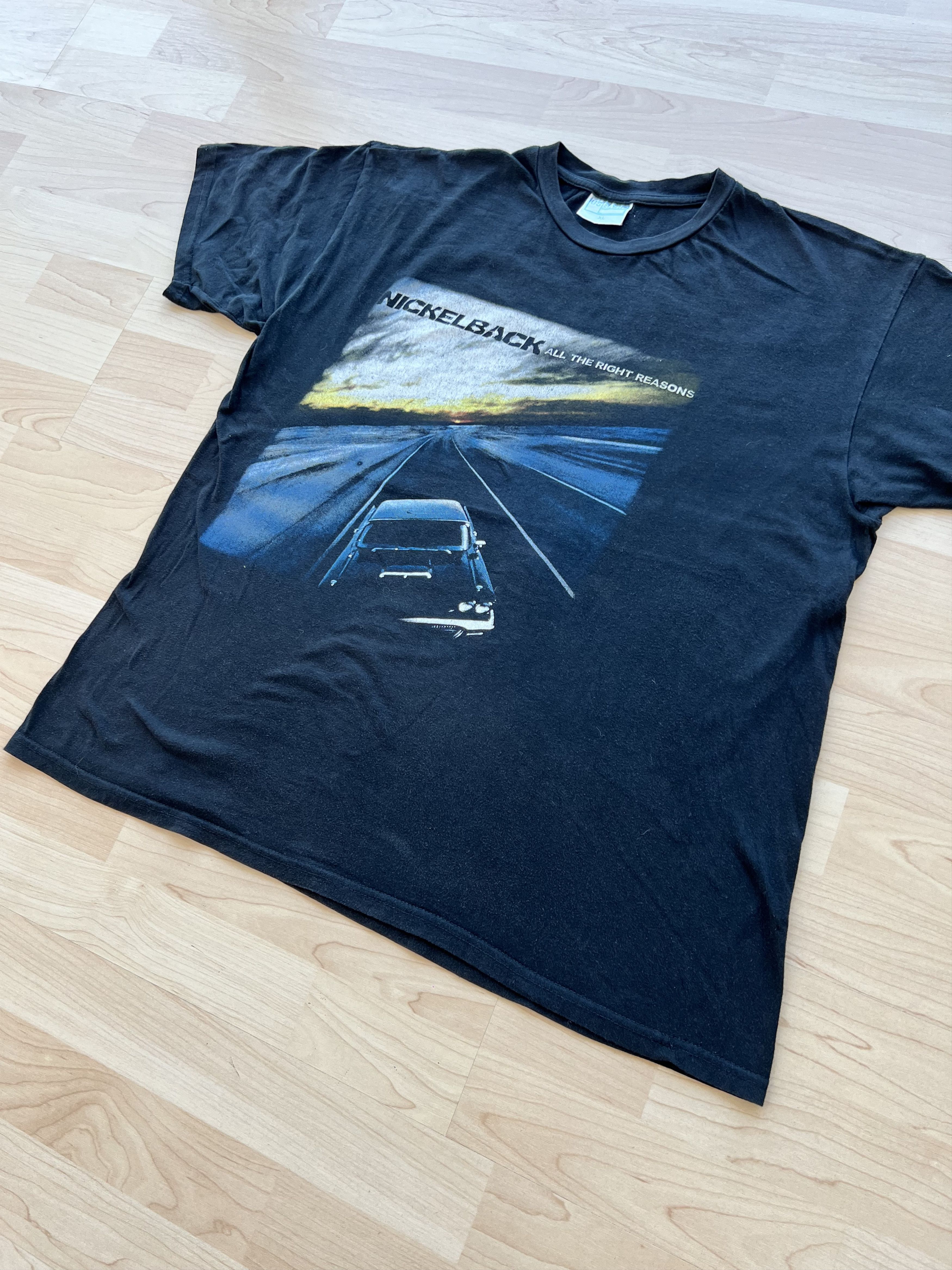 Vintage Vintage Nickelback All The Right Reasons Size US XL / EU 56 / 4 - 3 Thumbnail