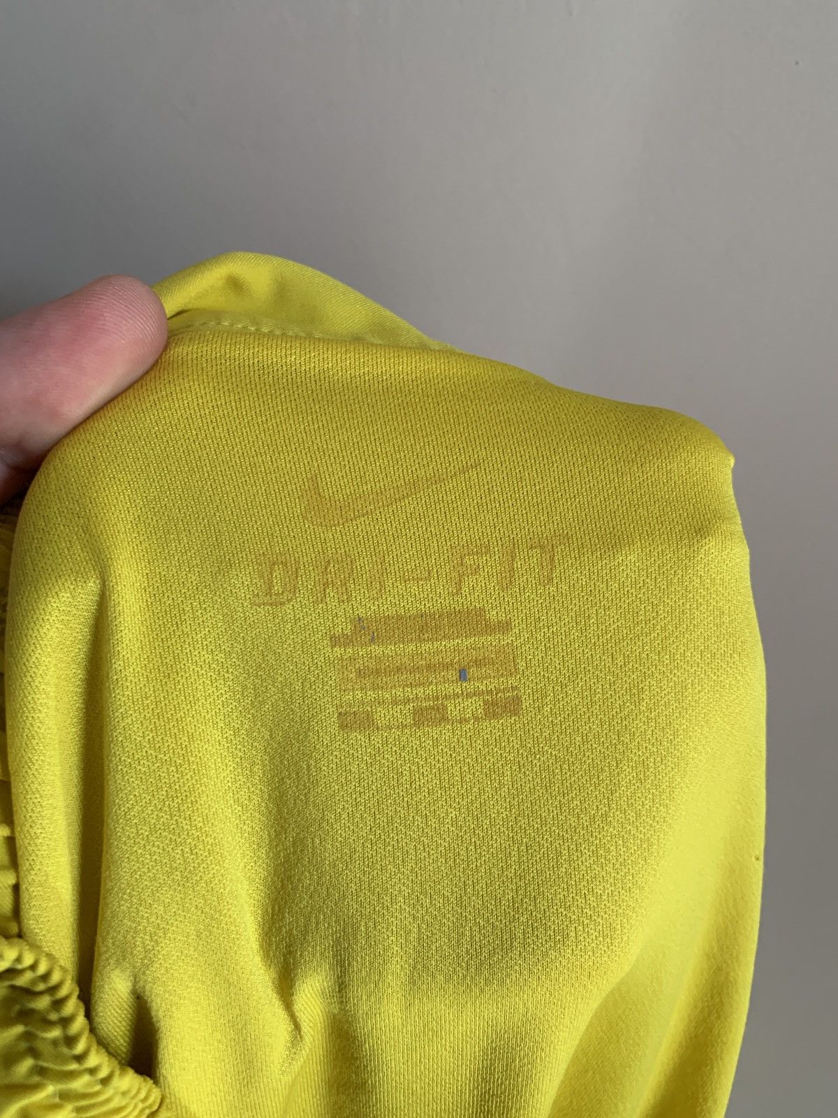Nike FC Barcelona yellow soccer football shorts Nike Size US 38 / EU 54 - 11 Thumbnail