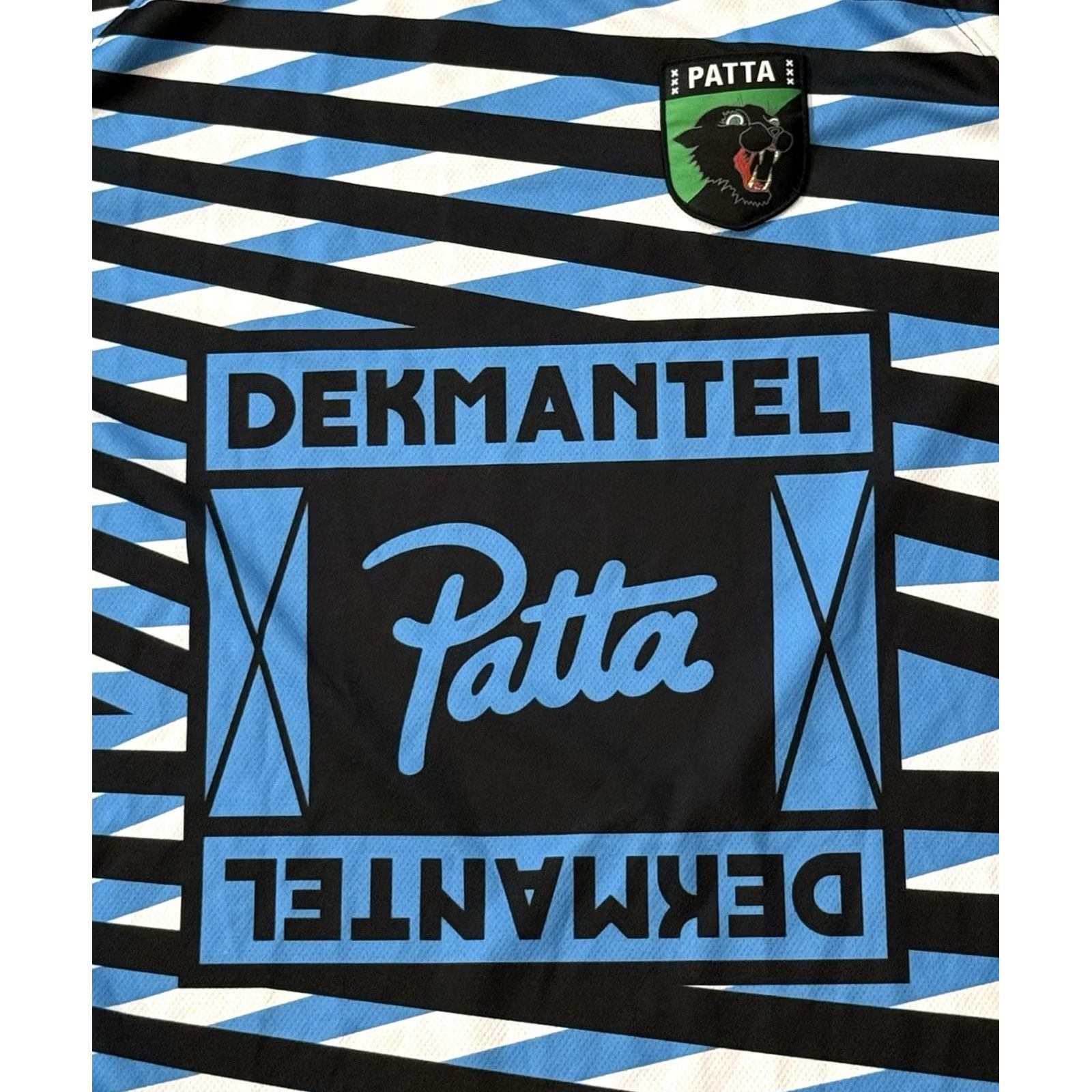 Patta Patta Soundsystem x Dekmantel ‘2019’ Football Jersey XL Soccer Malibu Blue Size US XL / EU 56 / 4 - 3 Thumbnail