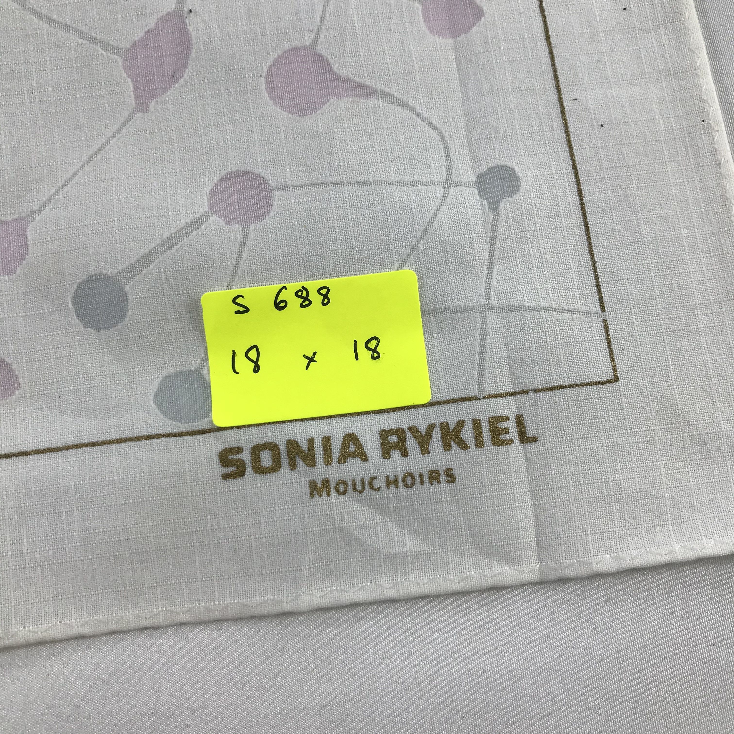 Sonia Rykiel × Vintage Sonia Rykiel Bandana / Handkerchief / Neckerchief - S688 Size ONE SIZE - 5 Thumbnail