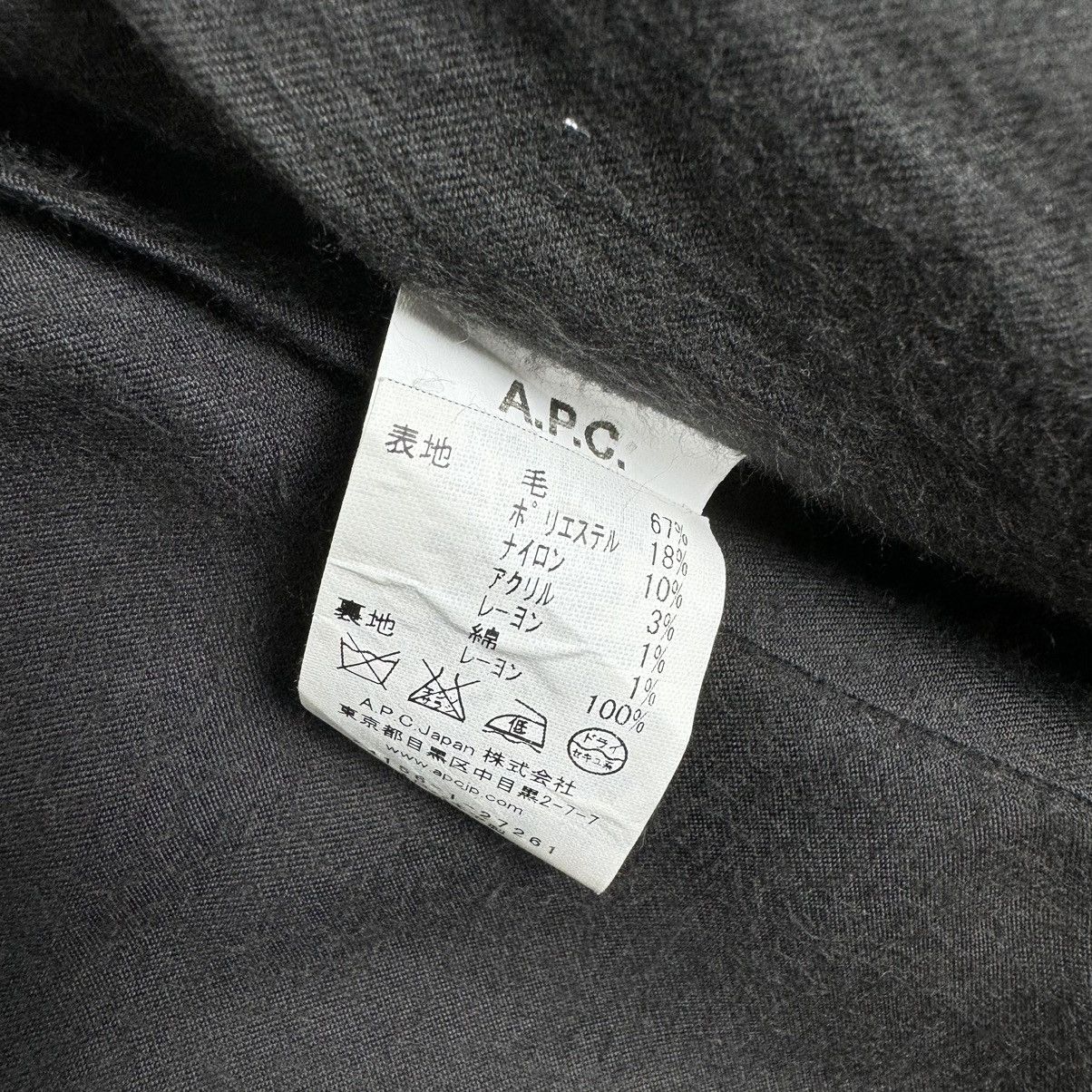 A.P.C. 🌟A.P.C RUE PARIS PETE HERRINGBONE LONG COAT JACKET Size US M / EU 48-50 / 2 - 12 Thumbnail
