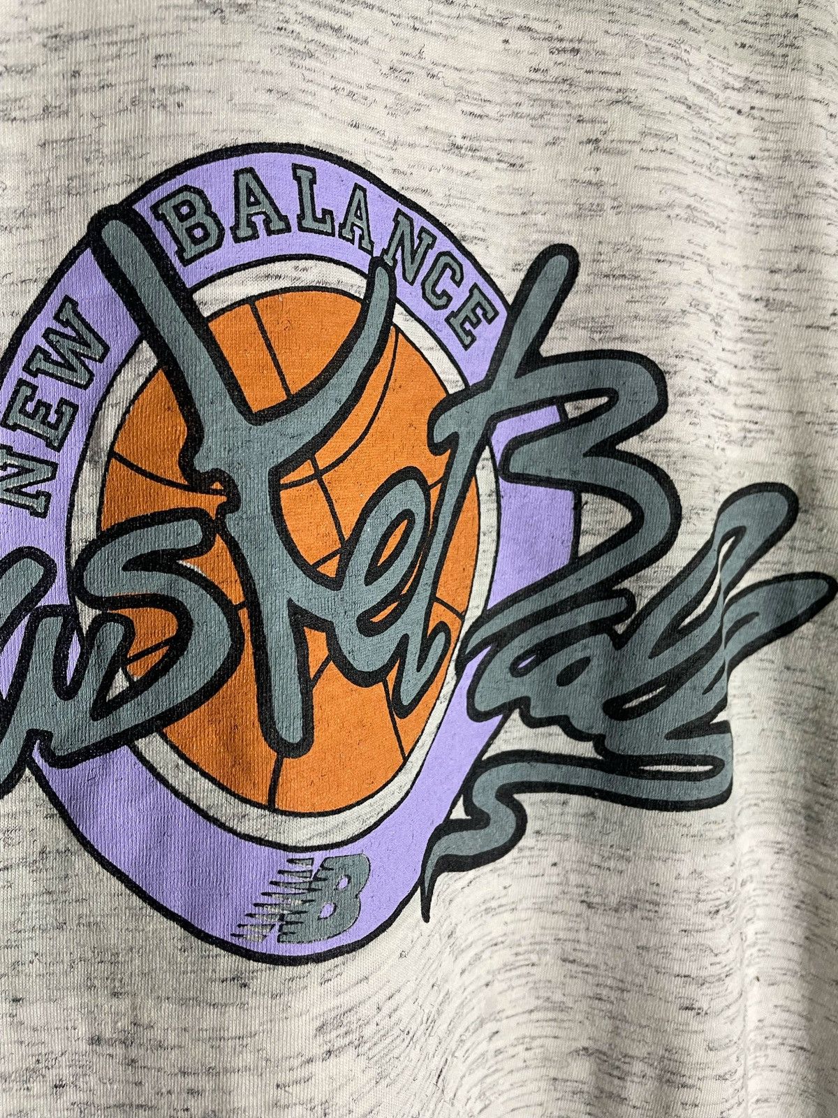 New Balance × Vintage Men T-Shirt New Balance Gray Rare Size L Made In EEC 60-70s Size US L / EU 52-54 / 3 - 3 Thumbnail