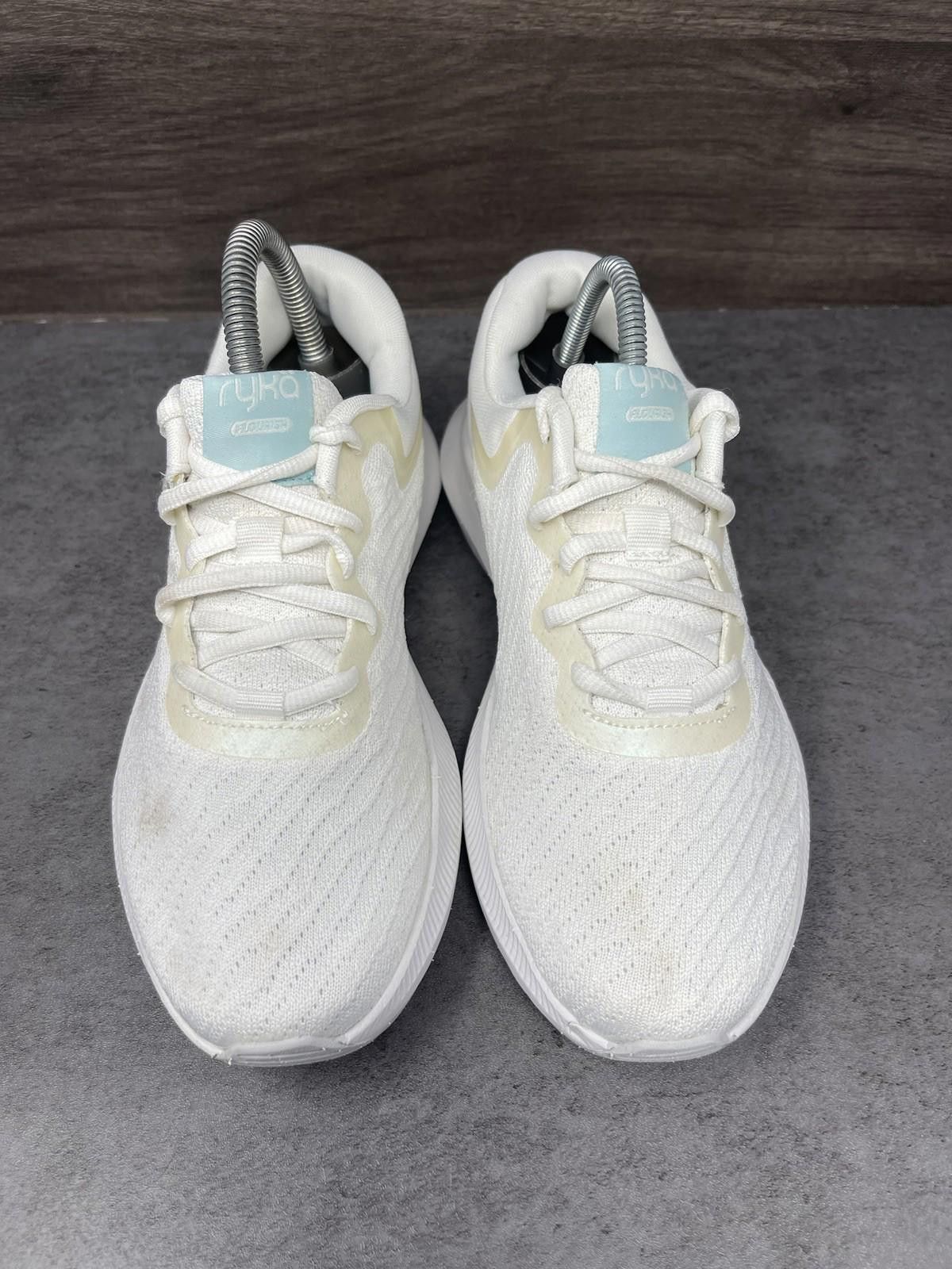 Sonia Rykiel Ryka Flourish Walking Shoes Womens Size 7 White Sneakers Size US 7 / IT 37 - 3 Thumbnail