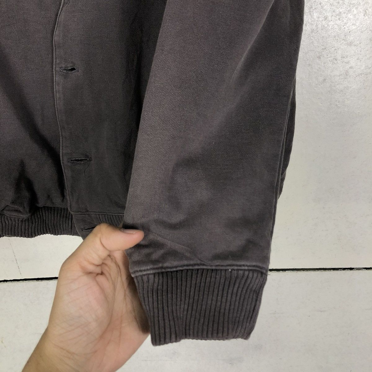 Japanese Brand 🔥VINTAGE CHORE BOMBER JACKET SHIPS JET BLUE JAPAN Size US M / EU 48-50 / 2 - 15 Thumbnail