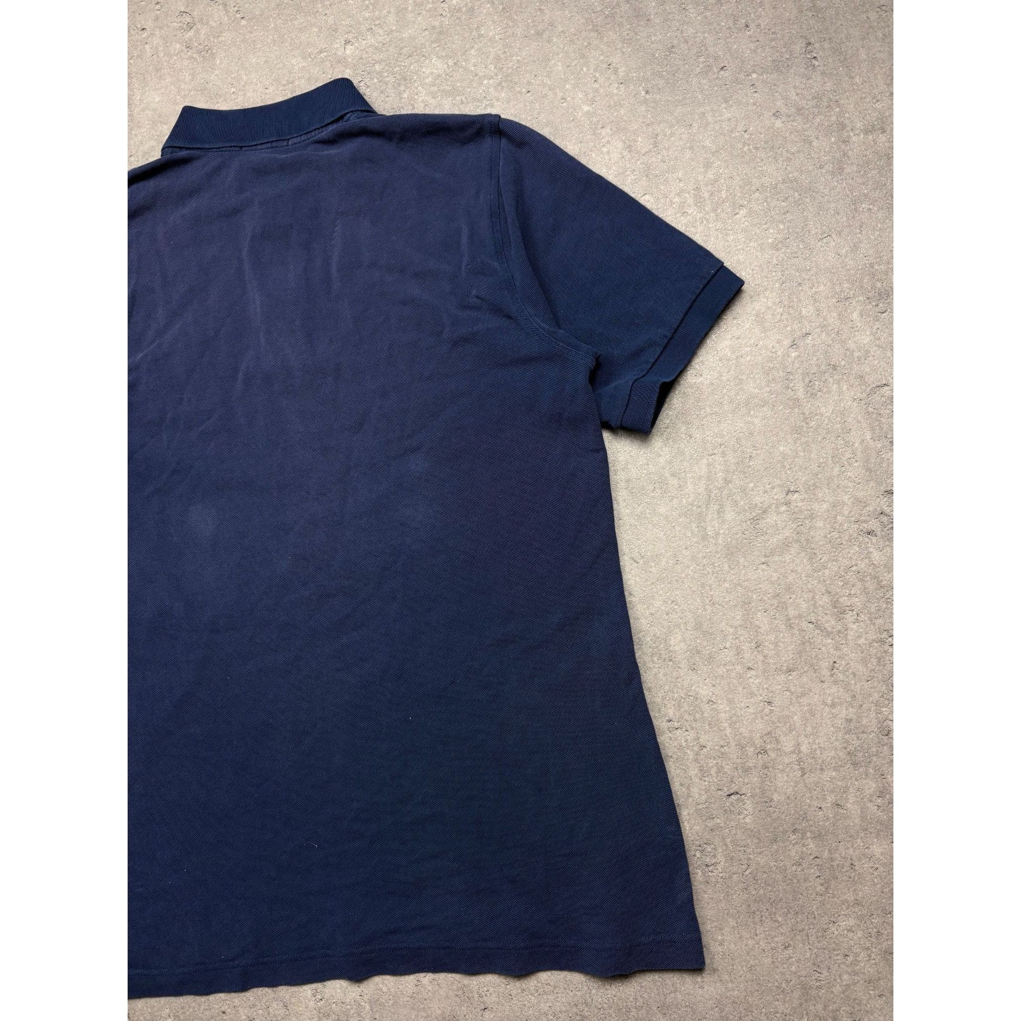 Burberry Burberry London Navy Blue Polo Shirt With Embroidered Knight Size US S / EU 44-46 / 1 - 7 Thumbnail