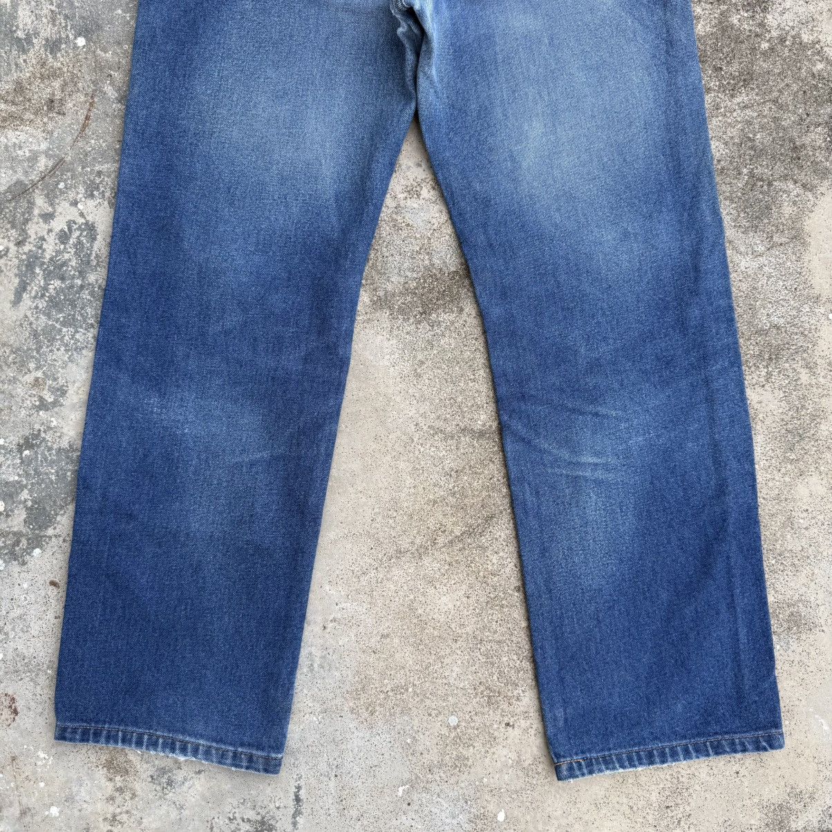 Japanese Brand Vintage OutGear Faded Mud washer Denim Jean Pants W30 Size US 30 / EU 46 - 9 Thumbnail