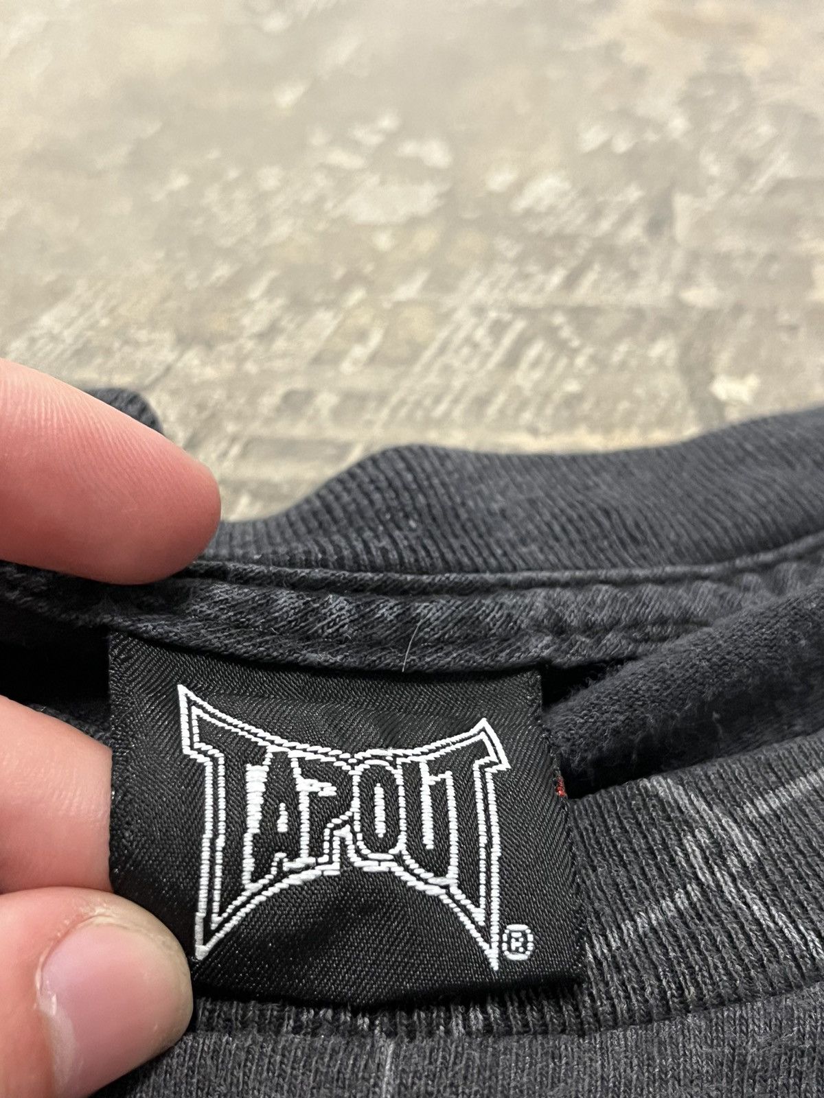 Tapout × Vintage Tapout y2k grunge emo goth hype rare skater opium Size US L / EU 52-54 / 3 - 9 Thumbnail